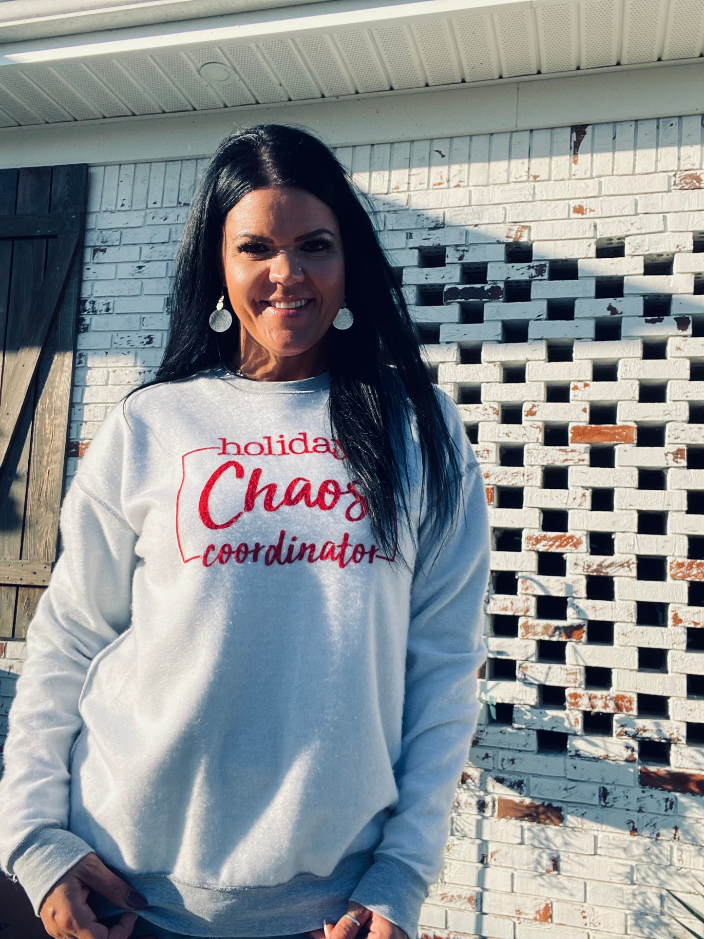 Holiday Chaos Coordinator Sweatshirt