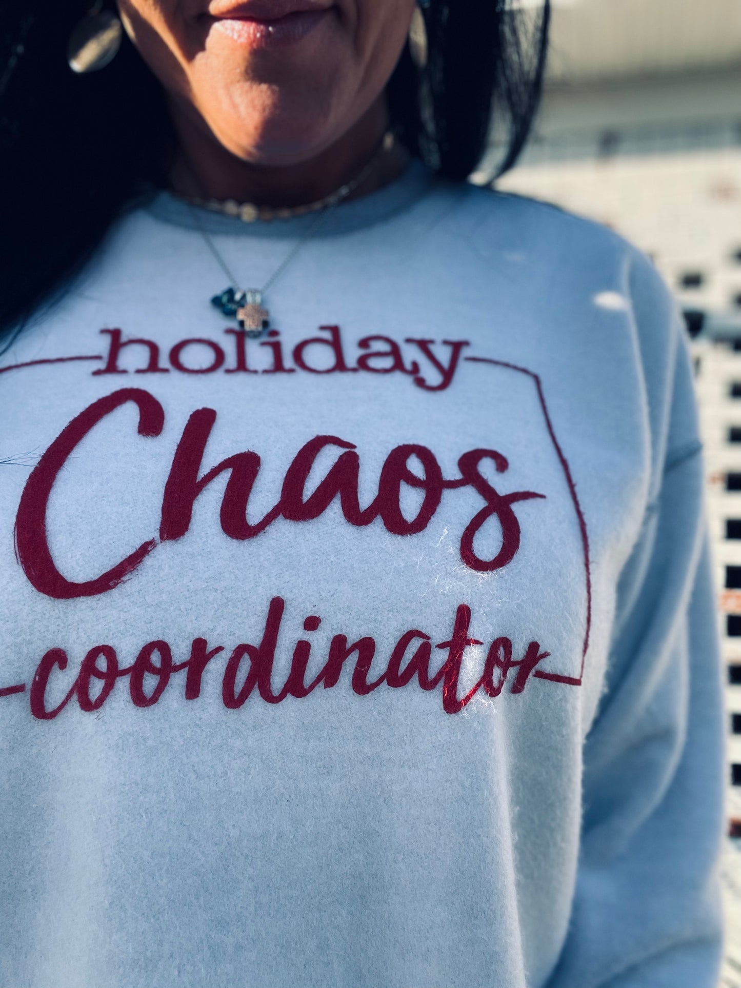 Holiday Chaos Coordinator Sweatshirt
