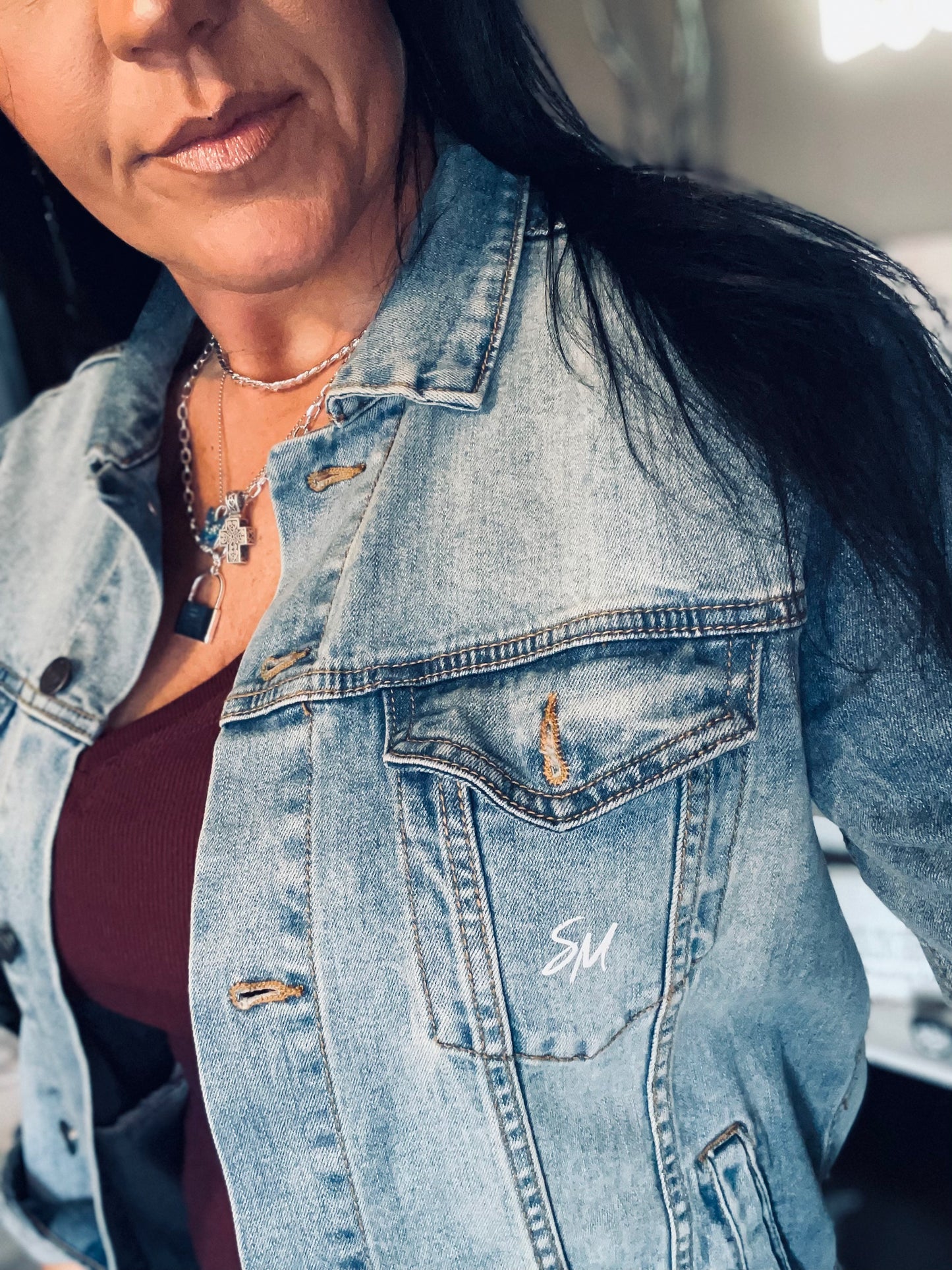 Smart Mouth Denim Jacket