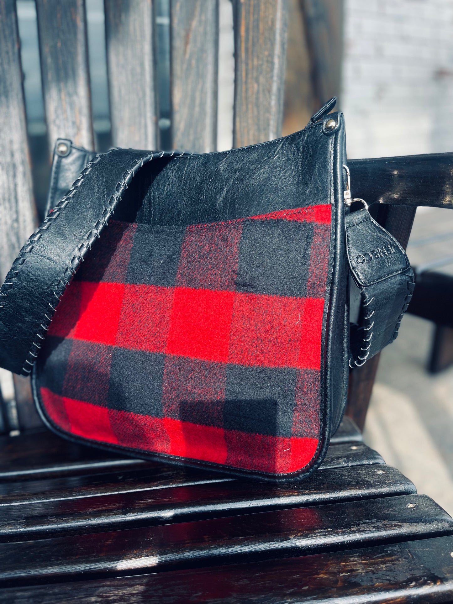 Anywhere But Here Vegan Handbag