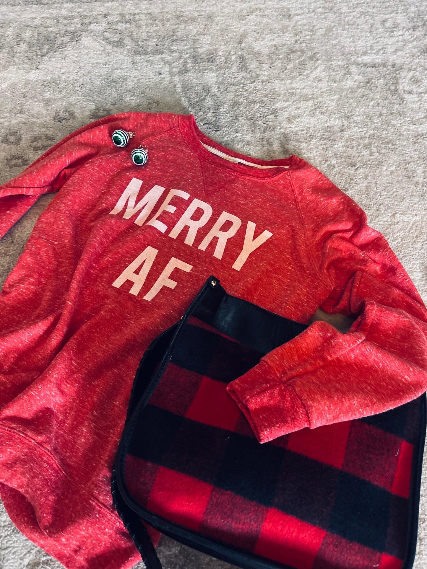 Merry AF Sweatshirt