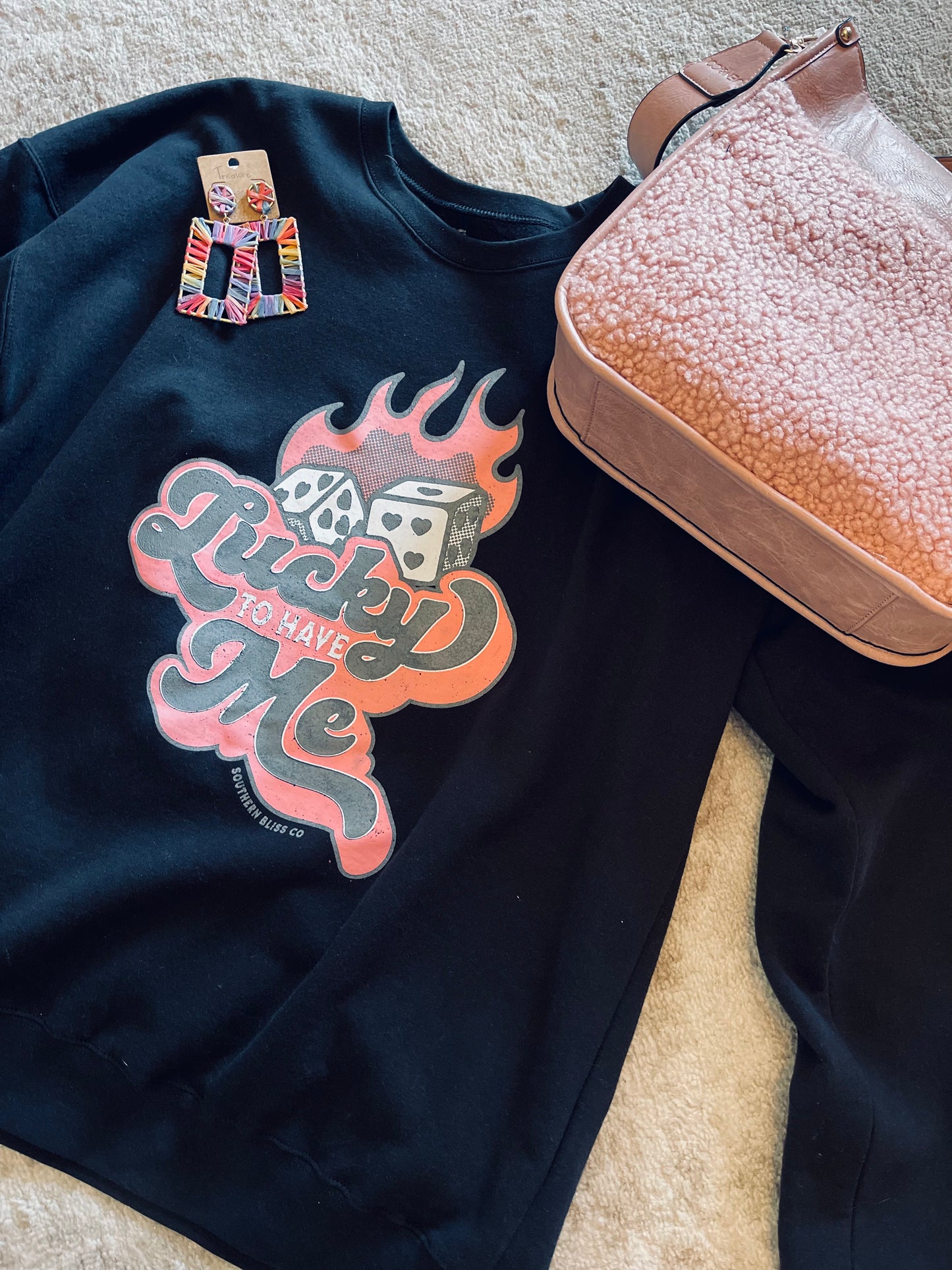Lucky To Have Me Sweatshirt