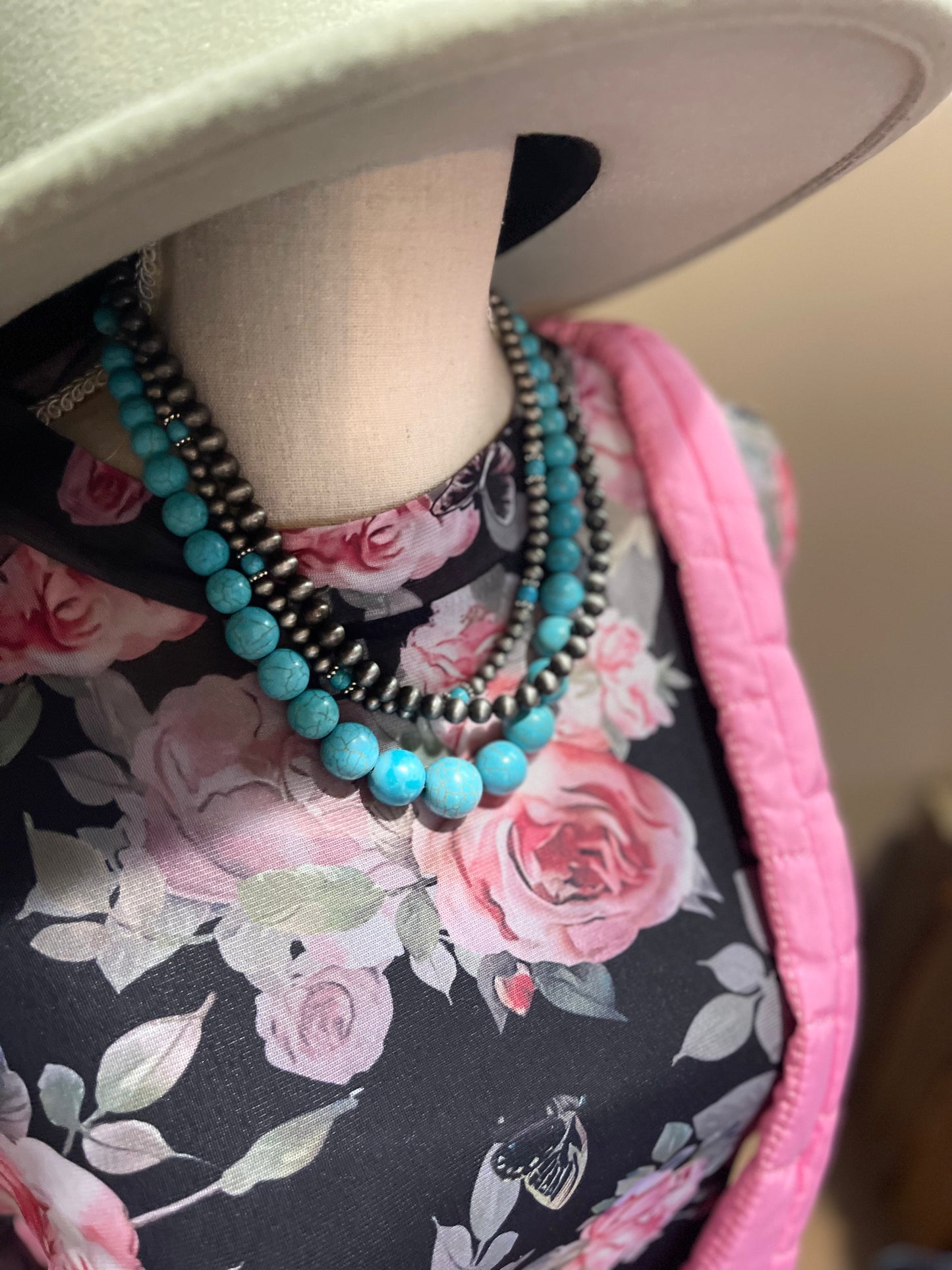 Turquoise Necklace Stack