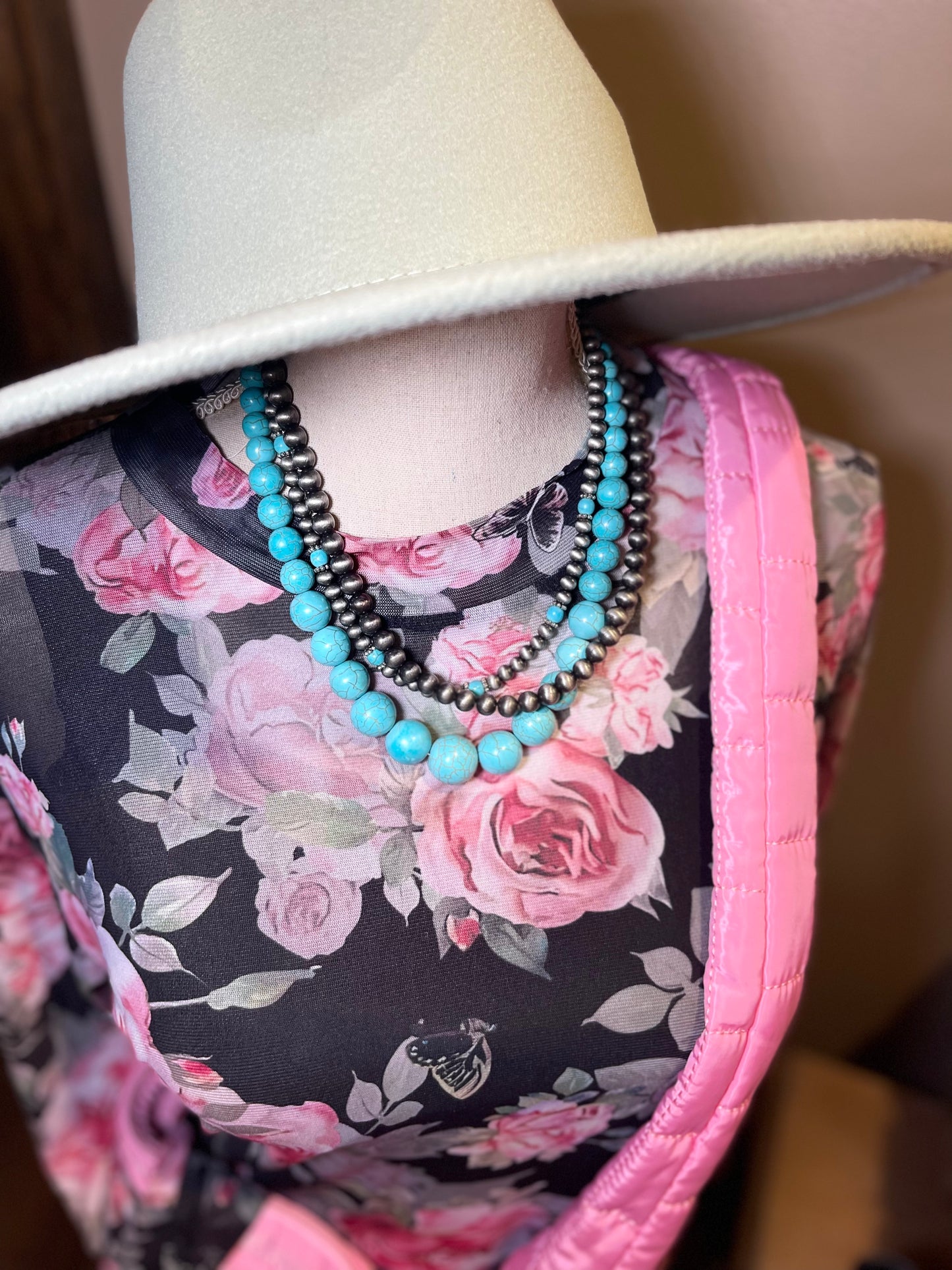 Turquoise Necklace Stack