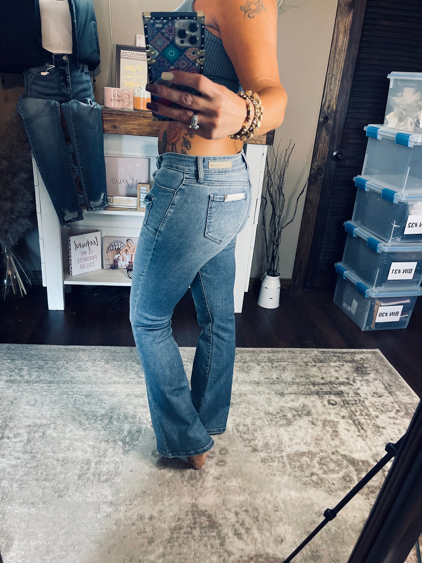 Every Opportunity Denim Flare