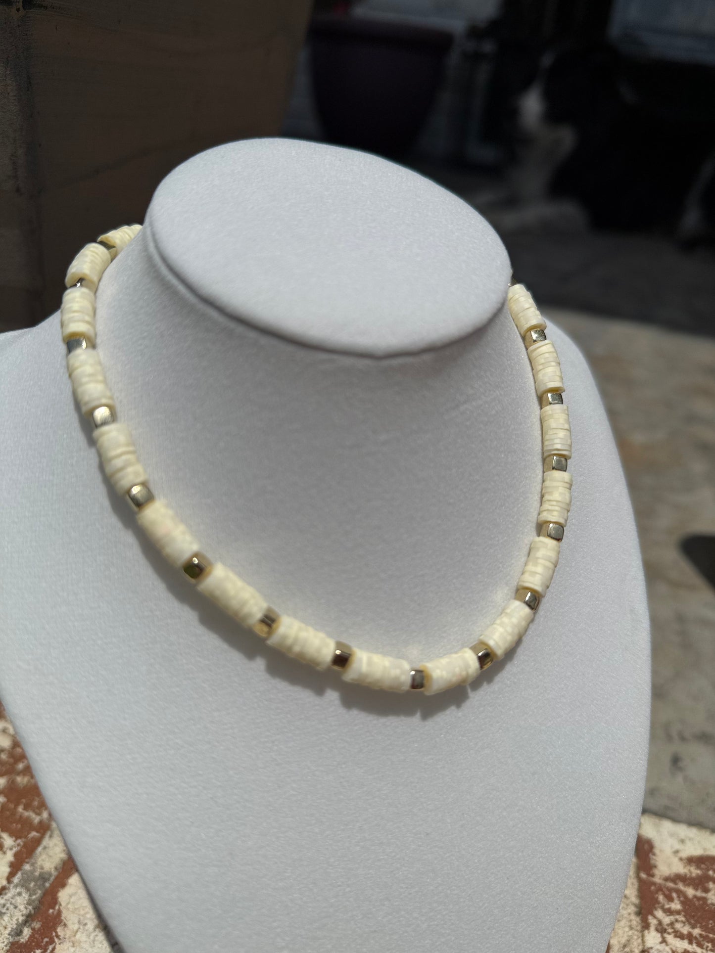Boho Beaded Choker Necklace