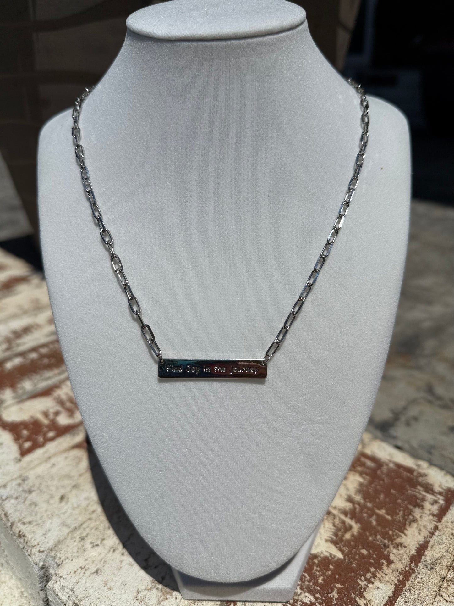 "Find Joy In The Journey" Necklace