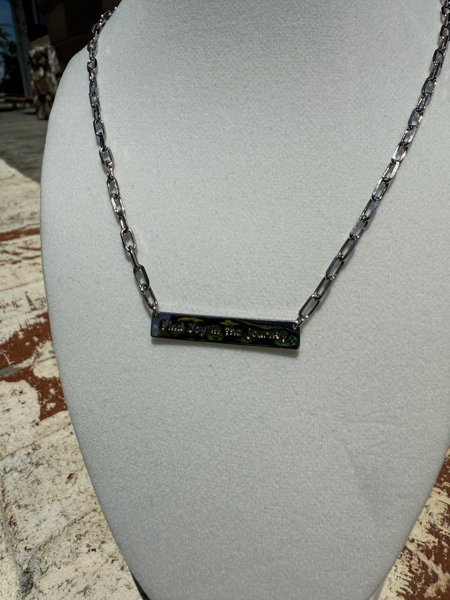 "Find Joy In The Journey" Necklace