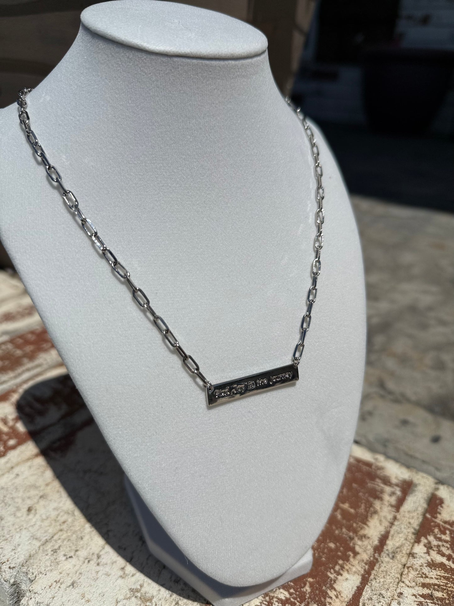 "Find Joy In The Journey" Necklace