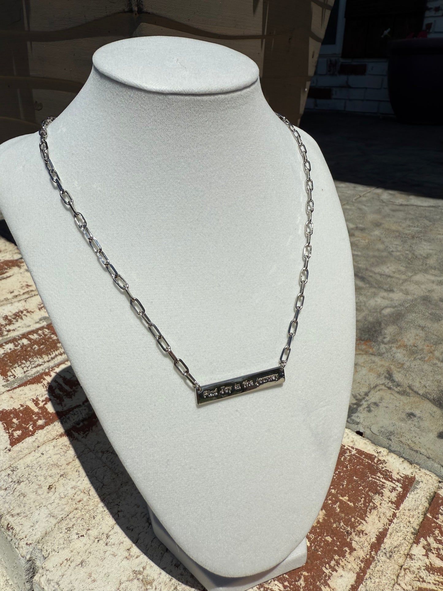 "Find Joy In The Journey" Necklace