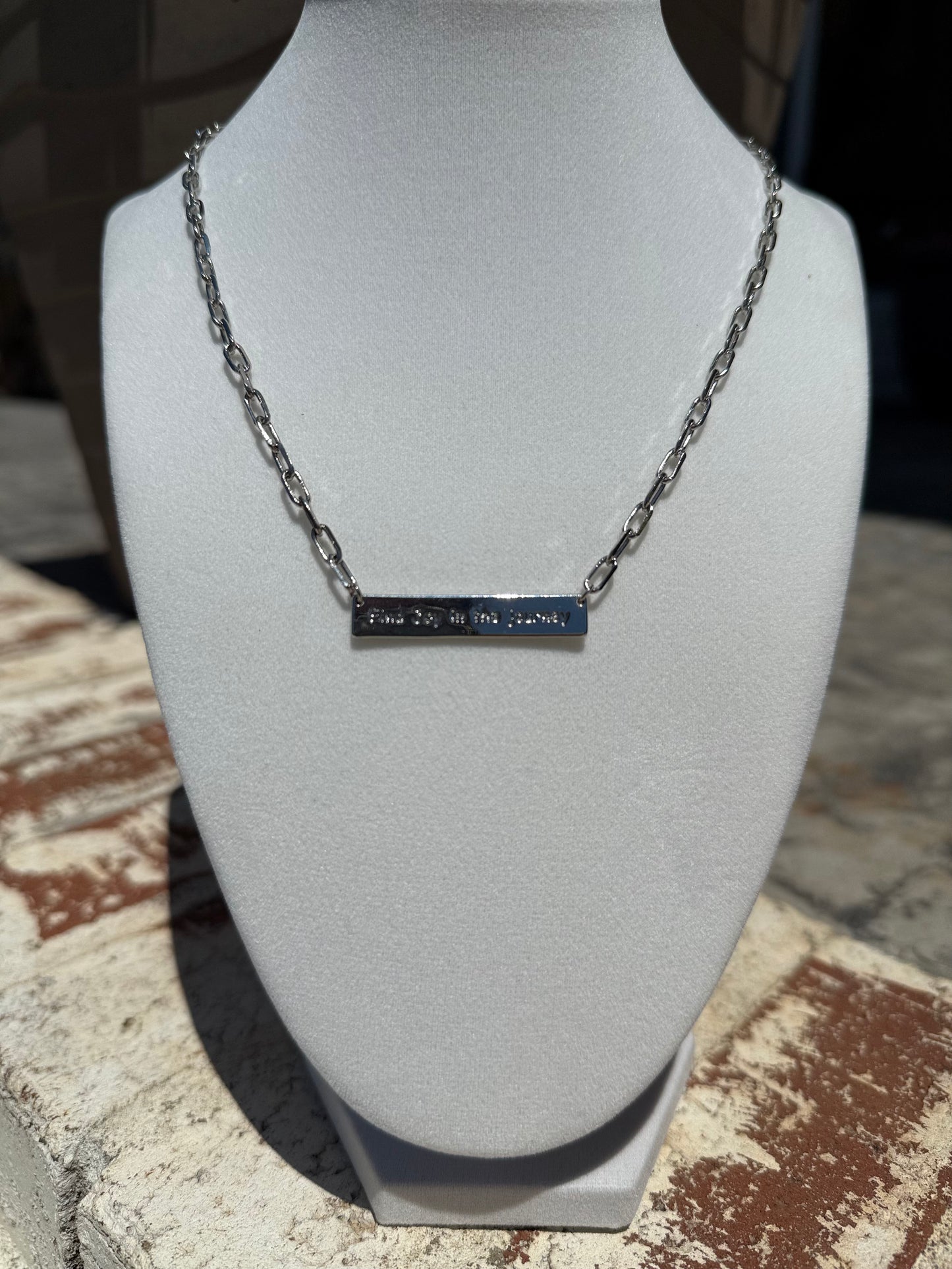 "Find Joy In The Journey" Necklace