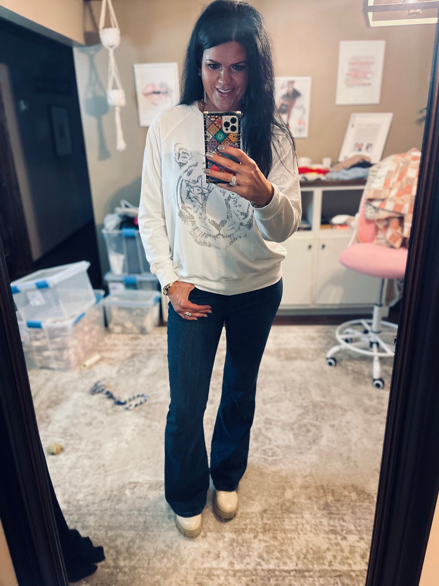 River Bottom Flare Denim