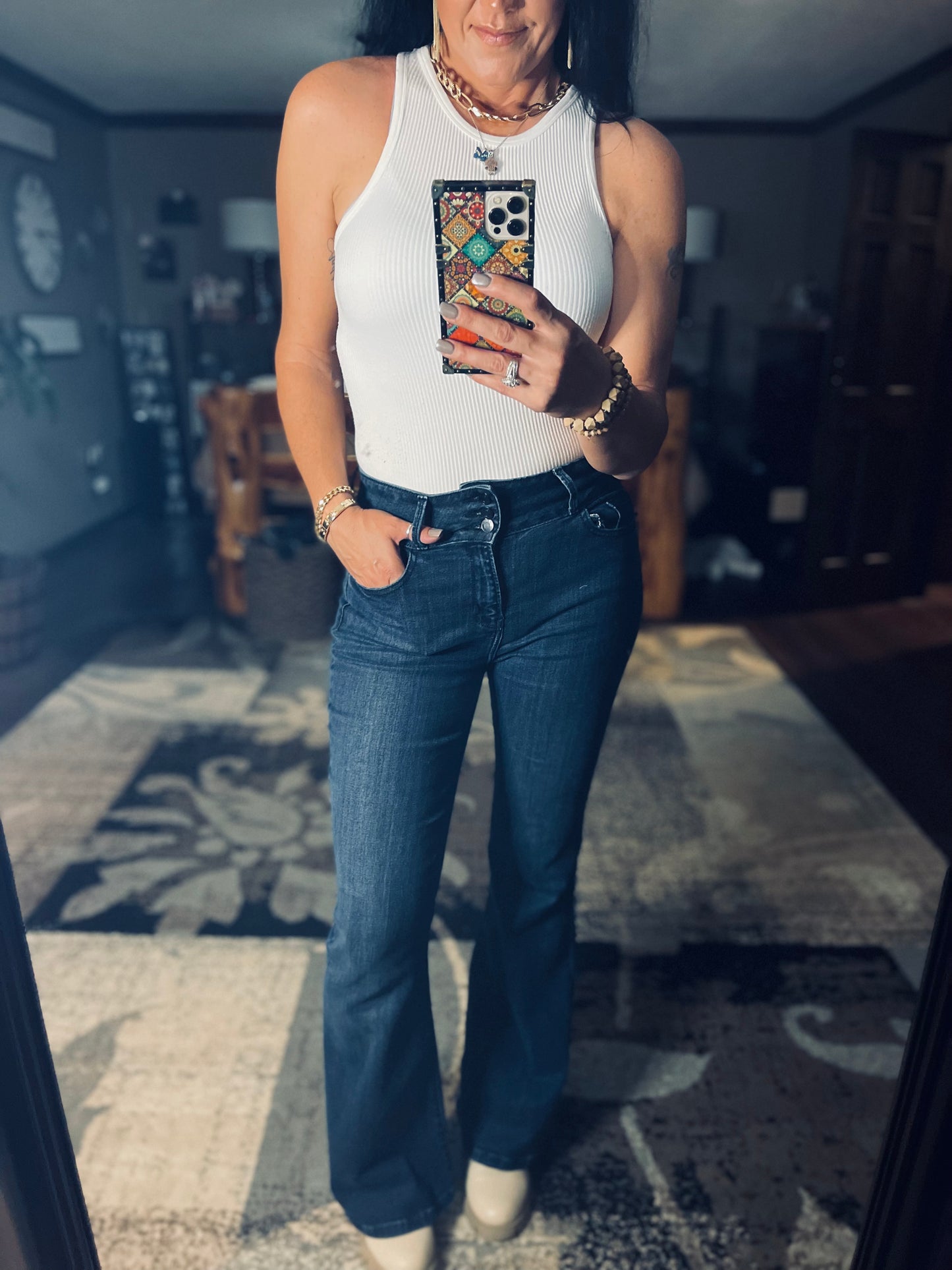 River Bottom Flare Denim