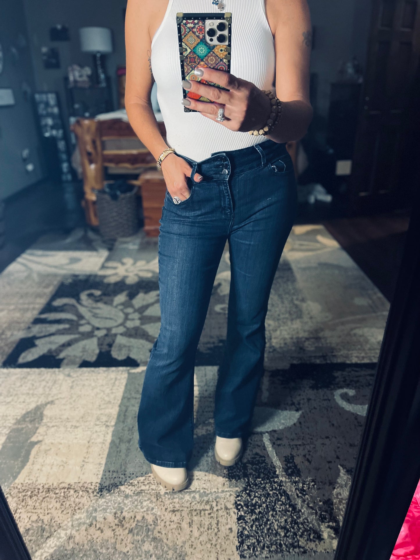River Bottom Flare Denim