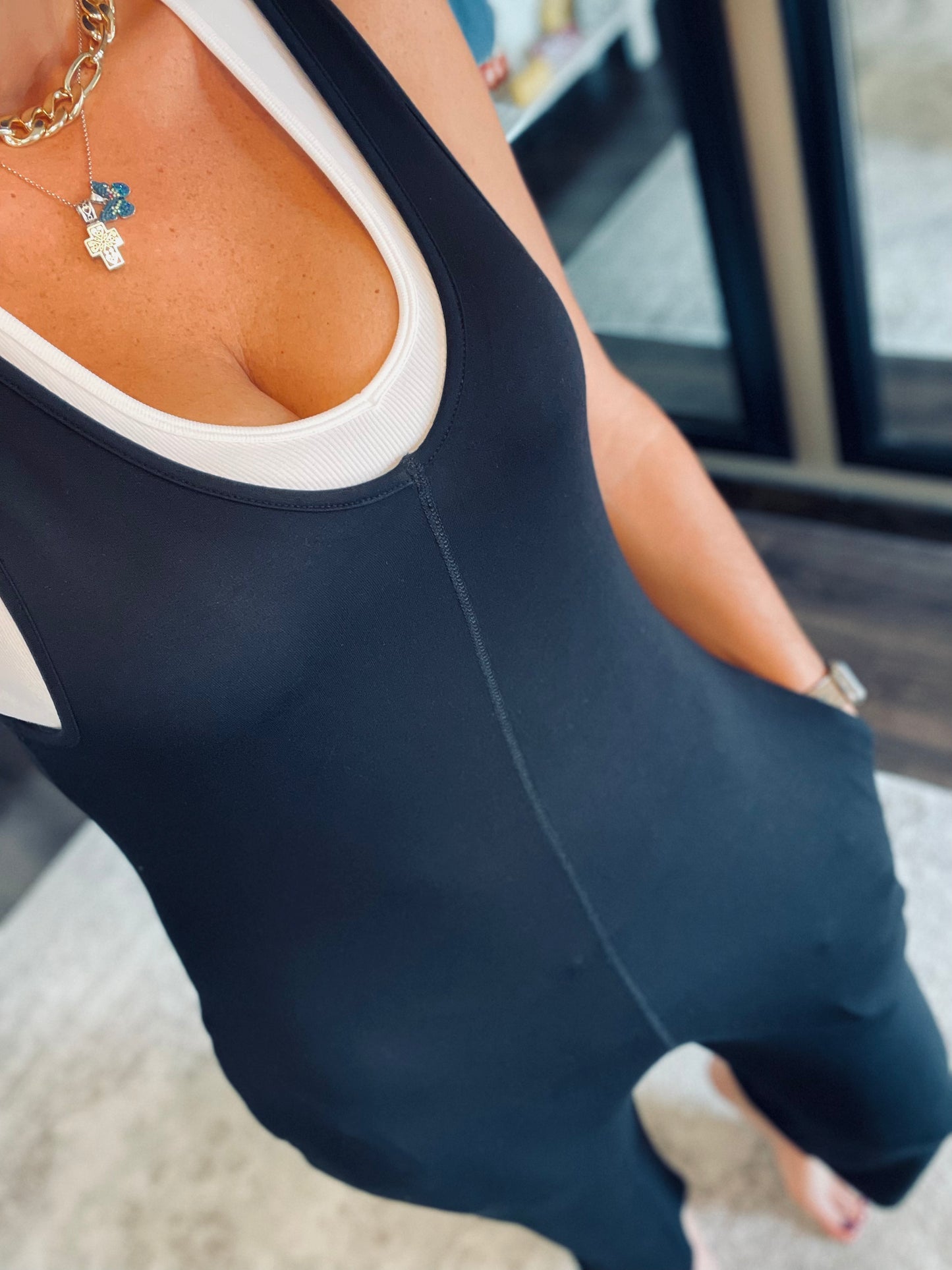 Top Notch Jumpsuit (Black)