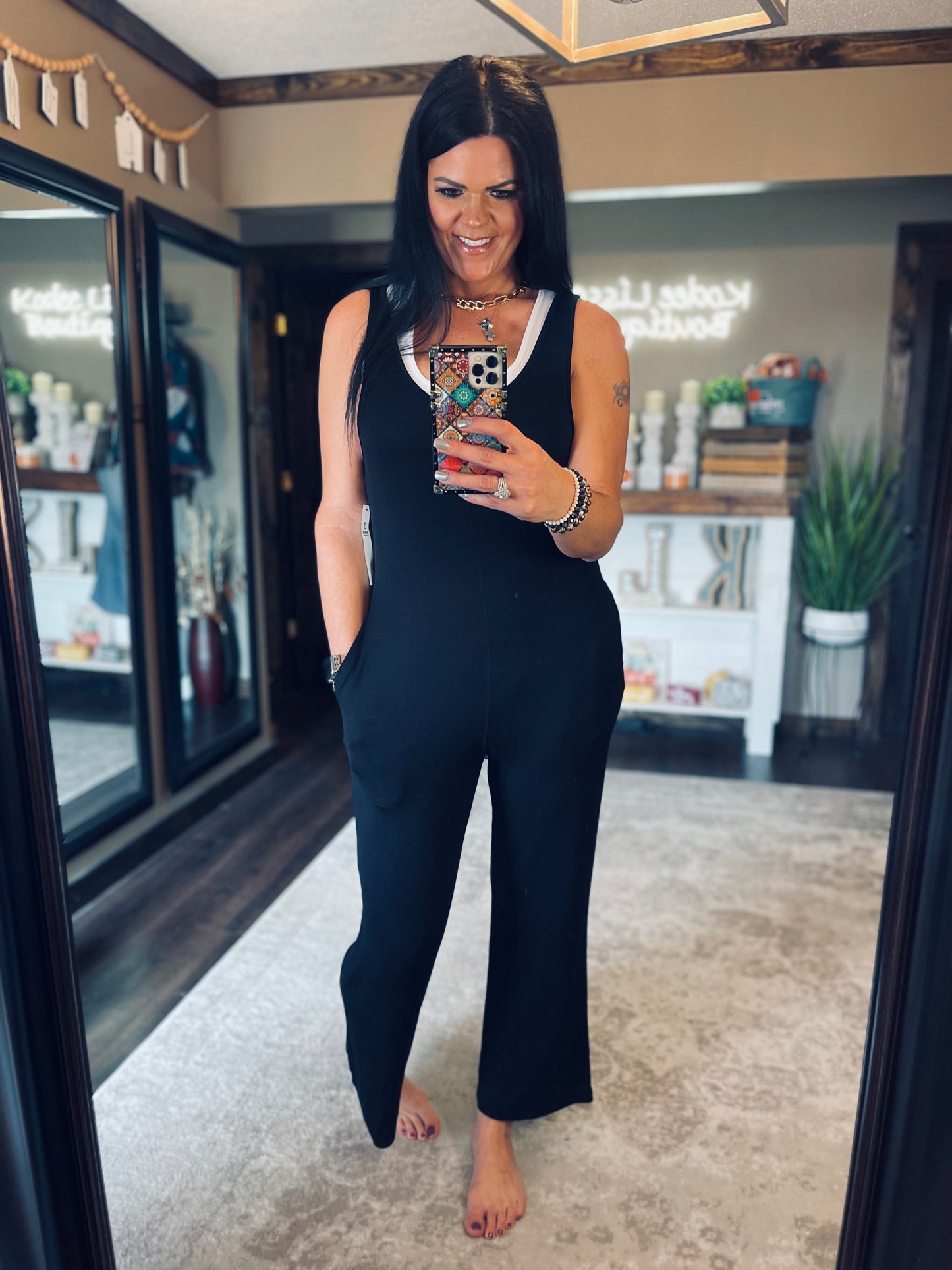 Top Notch Jumpsuit (Black)