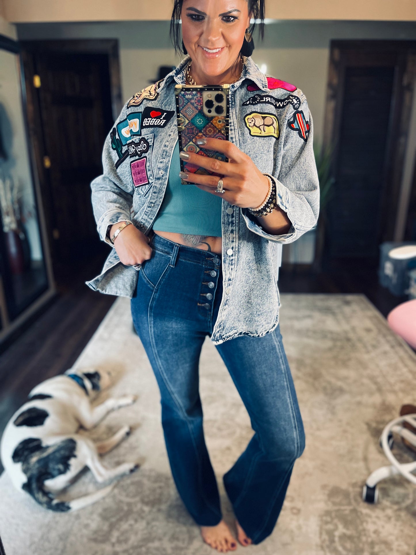 Stay Wild Denim Jacket