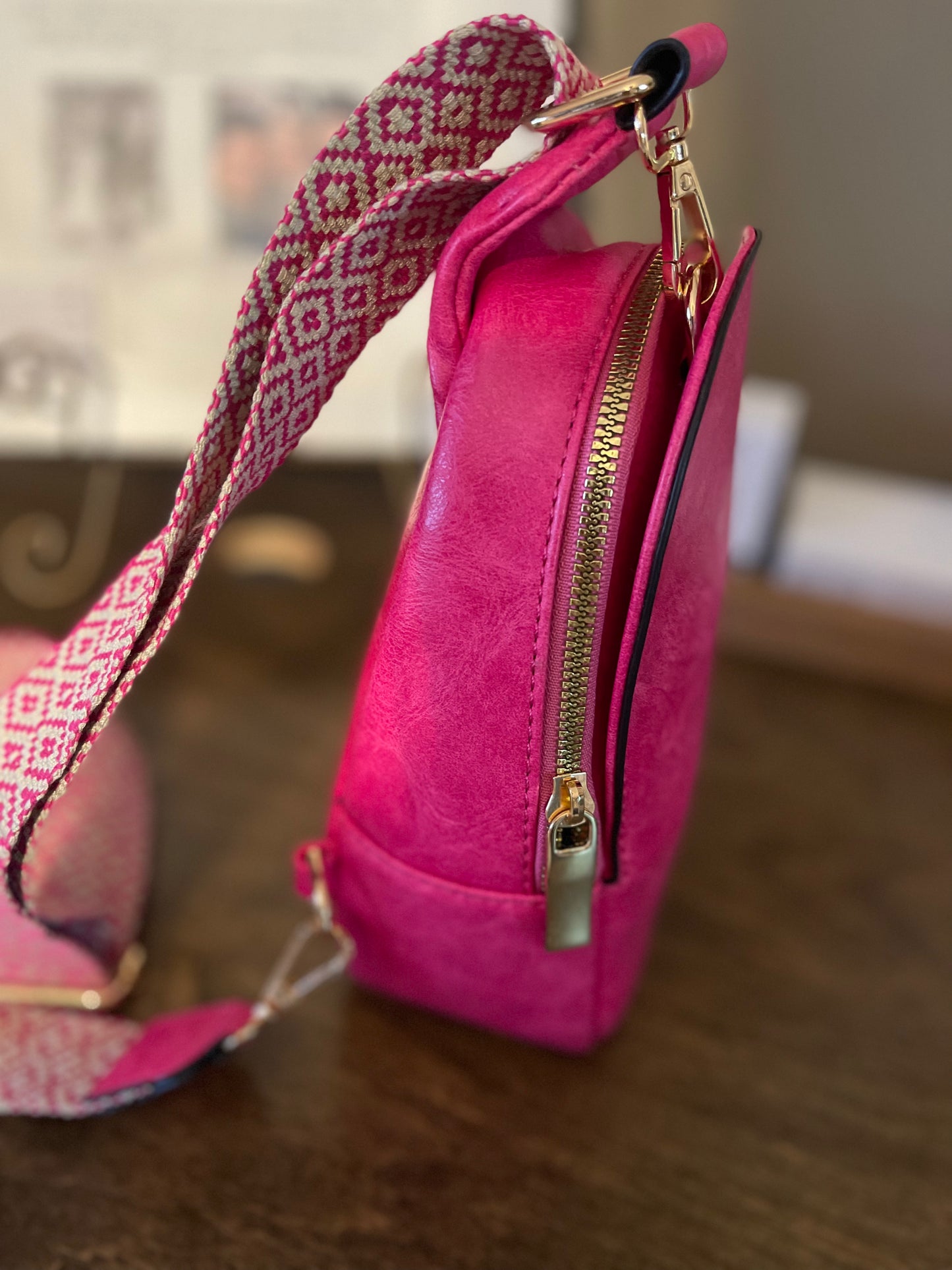 Nora Fushia Sling Bag