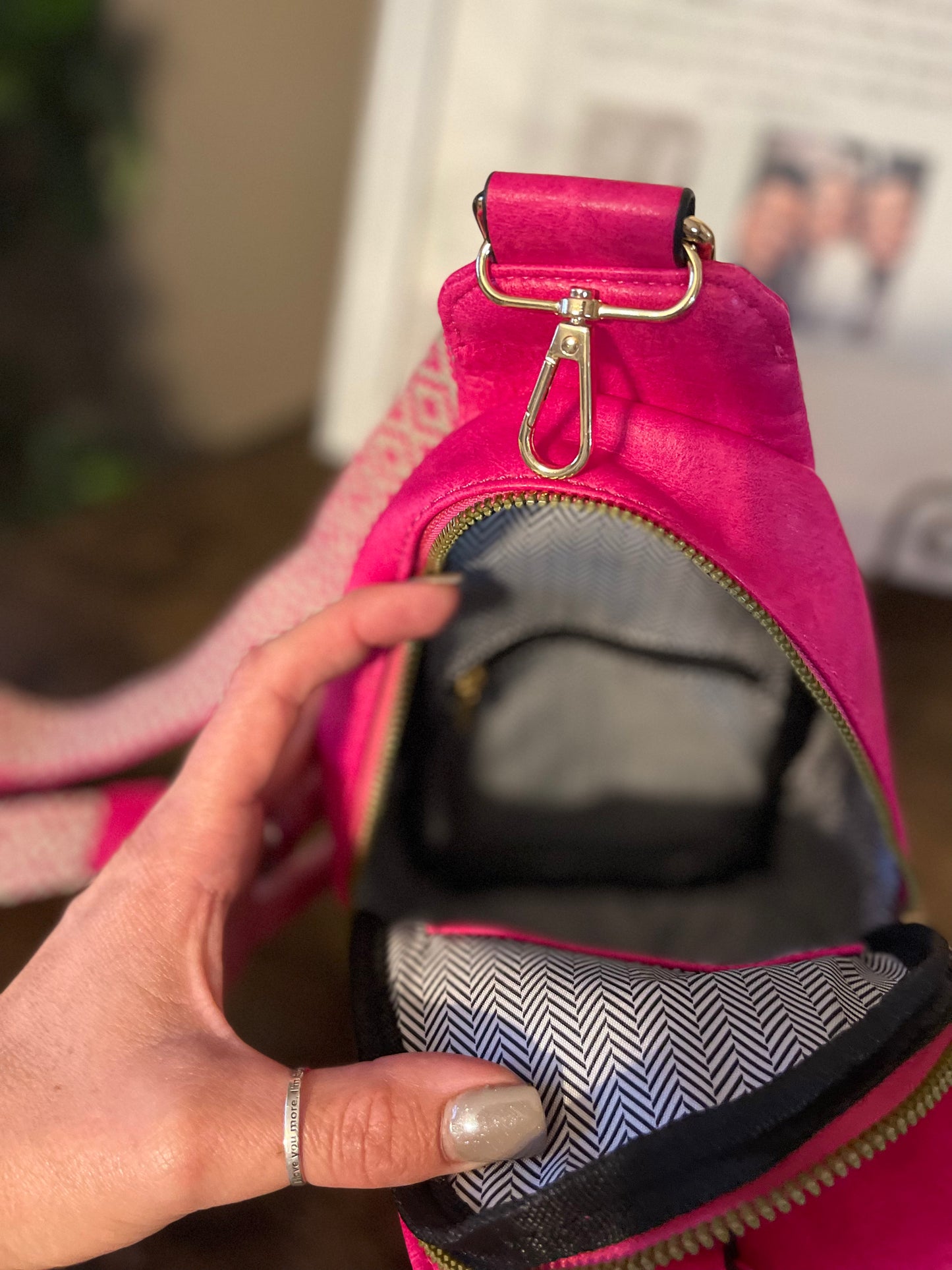 Nora Fushia Sling Bag