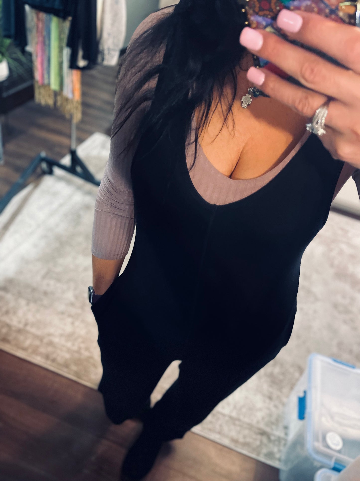 Top Notch Jumpsuit (Black)