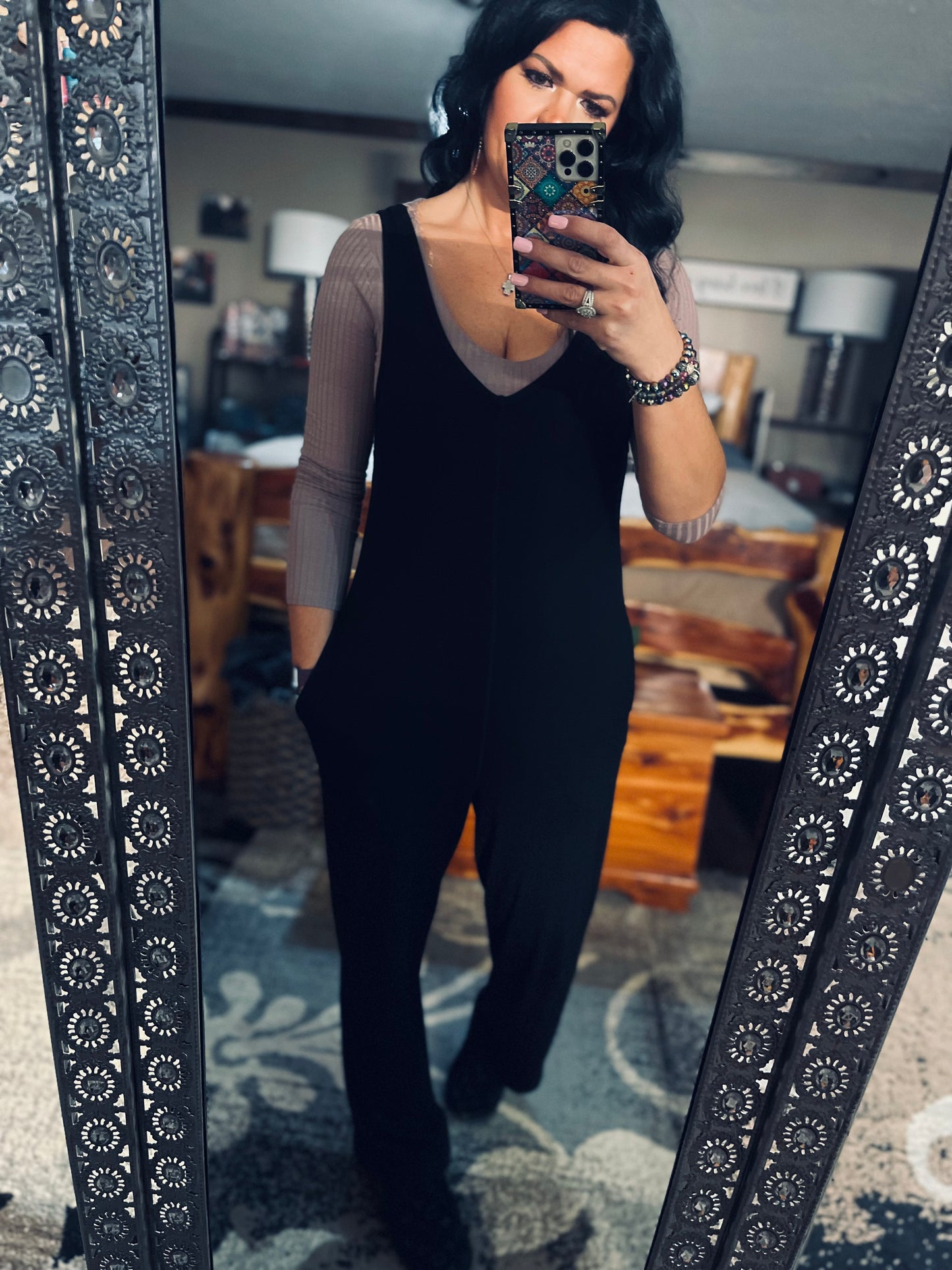 Top Notch Jumpsuit (Black)