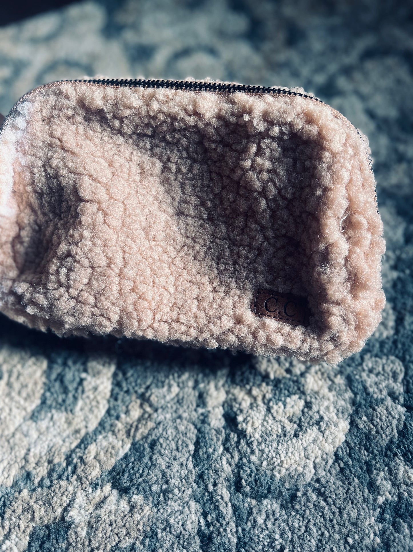 Nina Sherpa Fleece Fanny/Crossbody