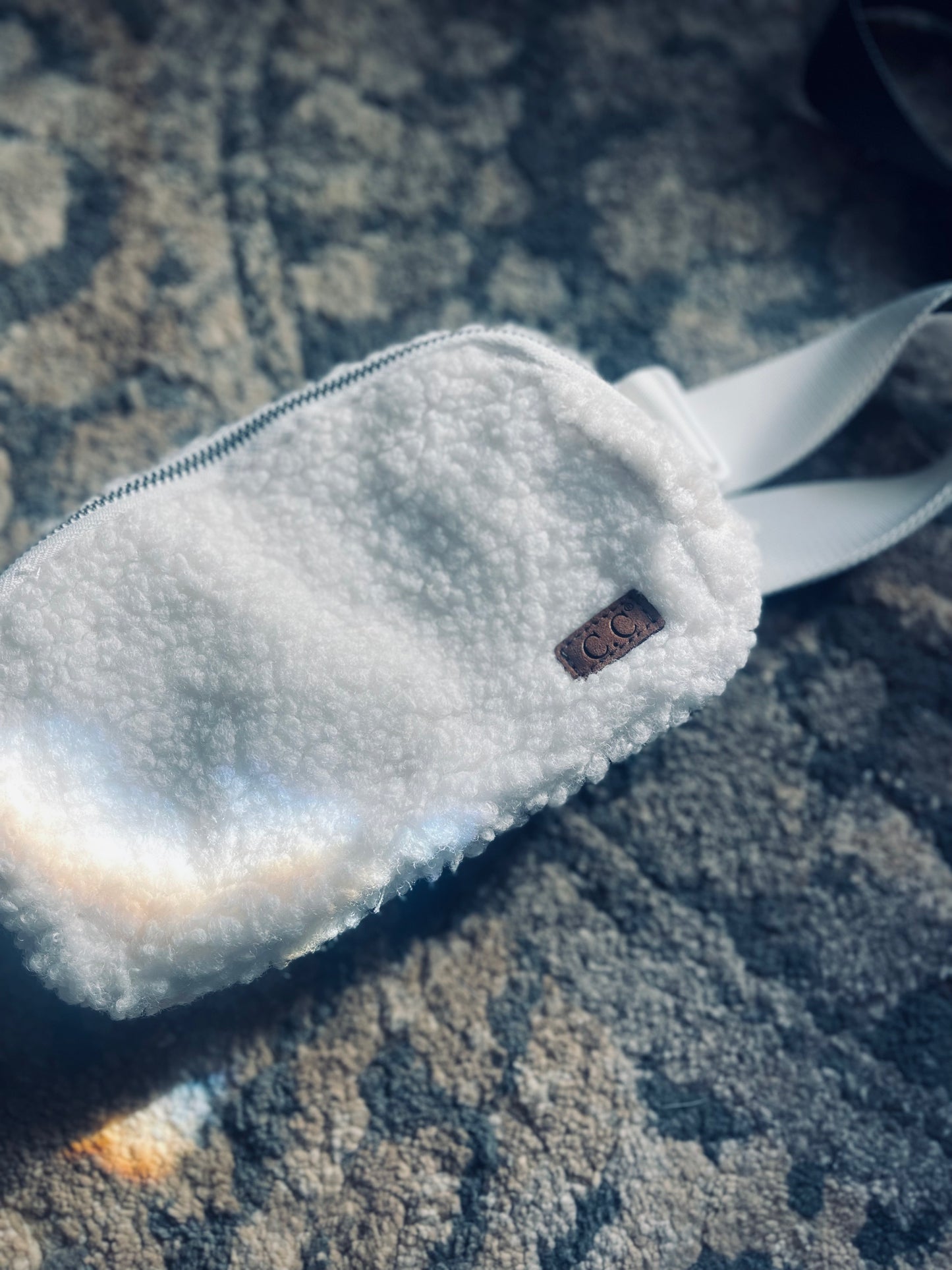 Nina Sherpa Fleece Fanny/Crossbody