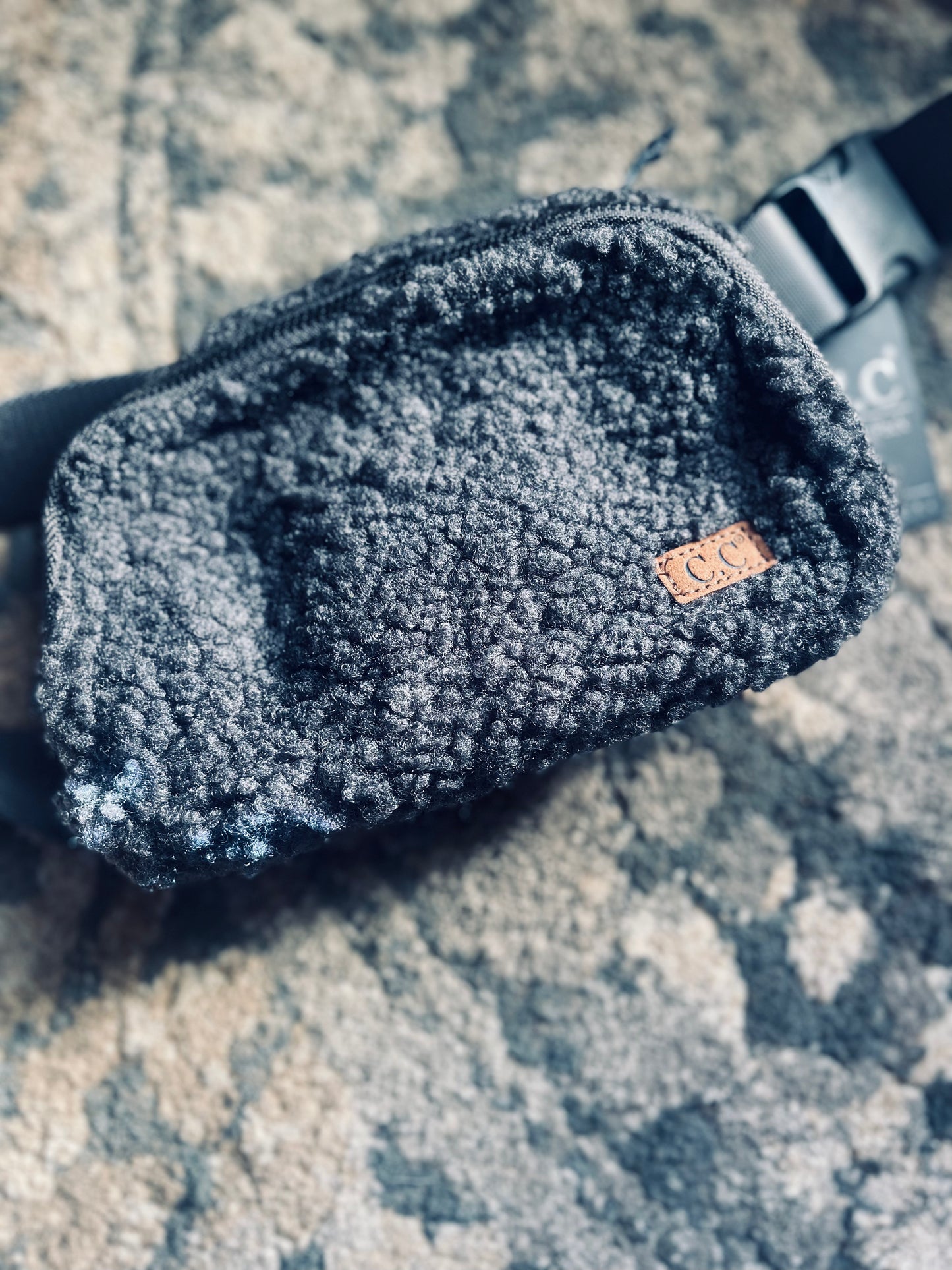 Nina Sherpa Fleece Fanny/Crossbody