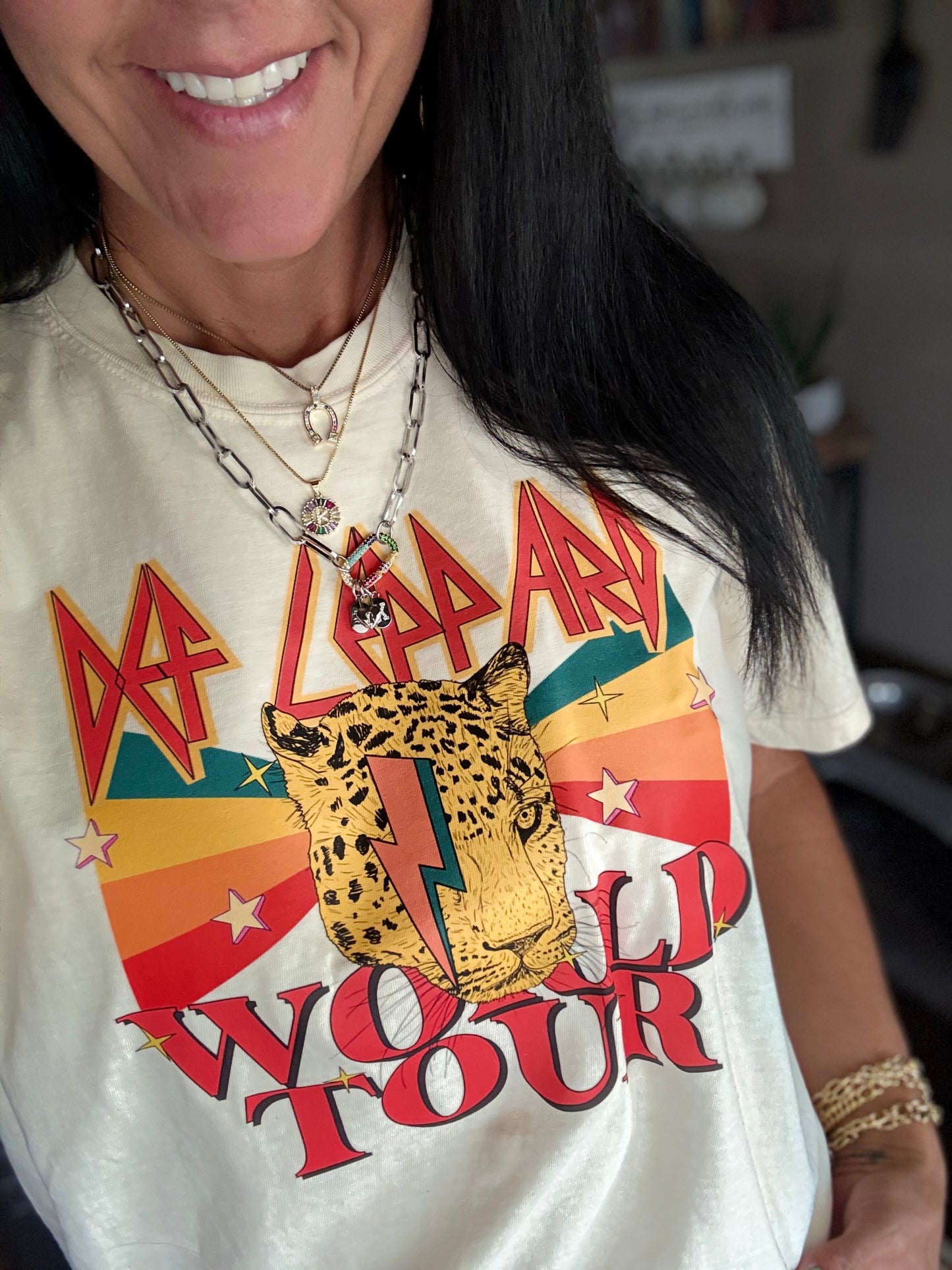 DEF LEPPARD WORLD TOUR TEE