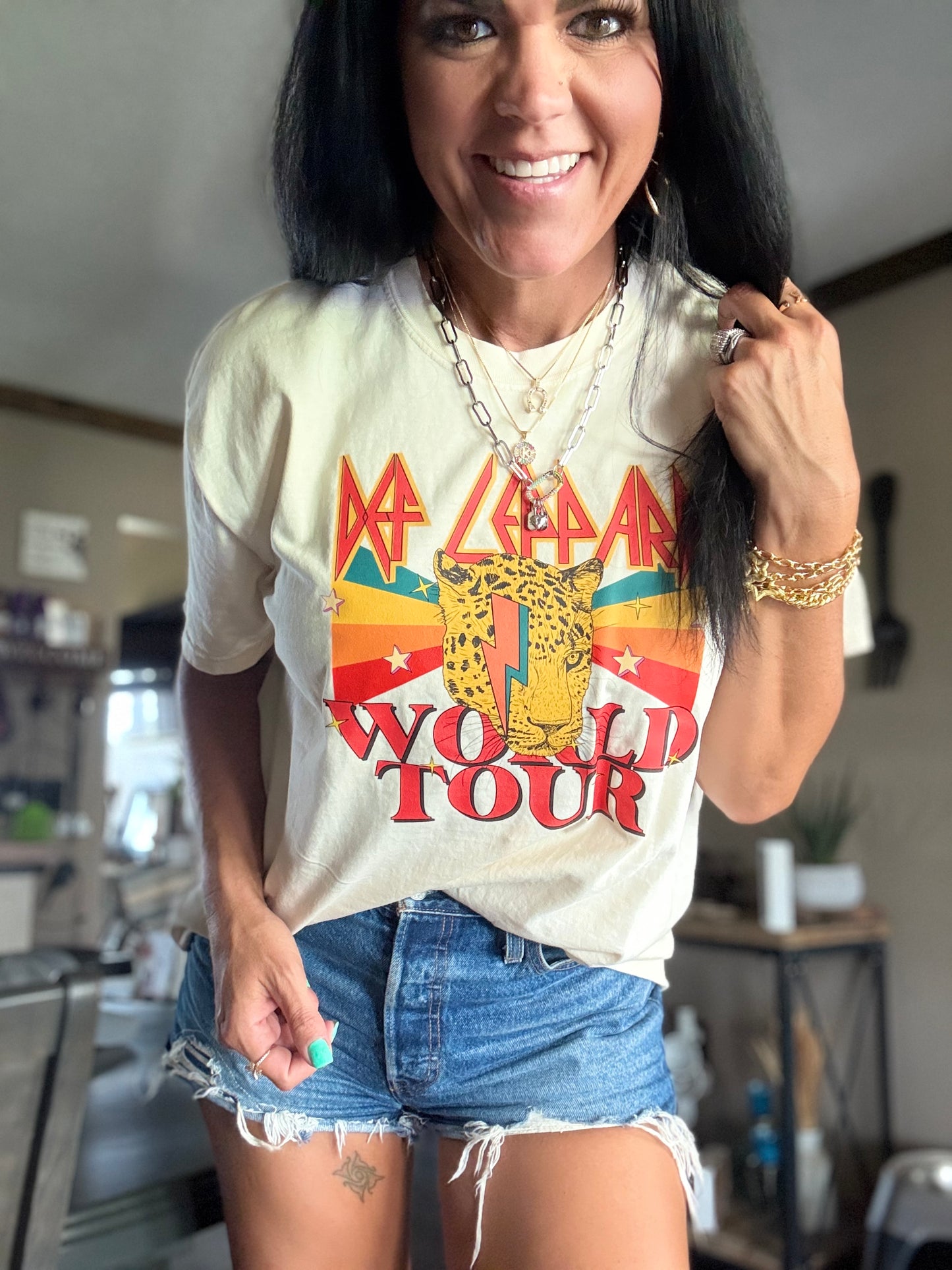 DEF LEPPARD WORLD TOUR TEE