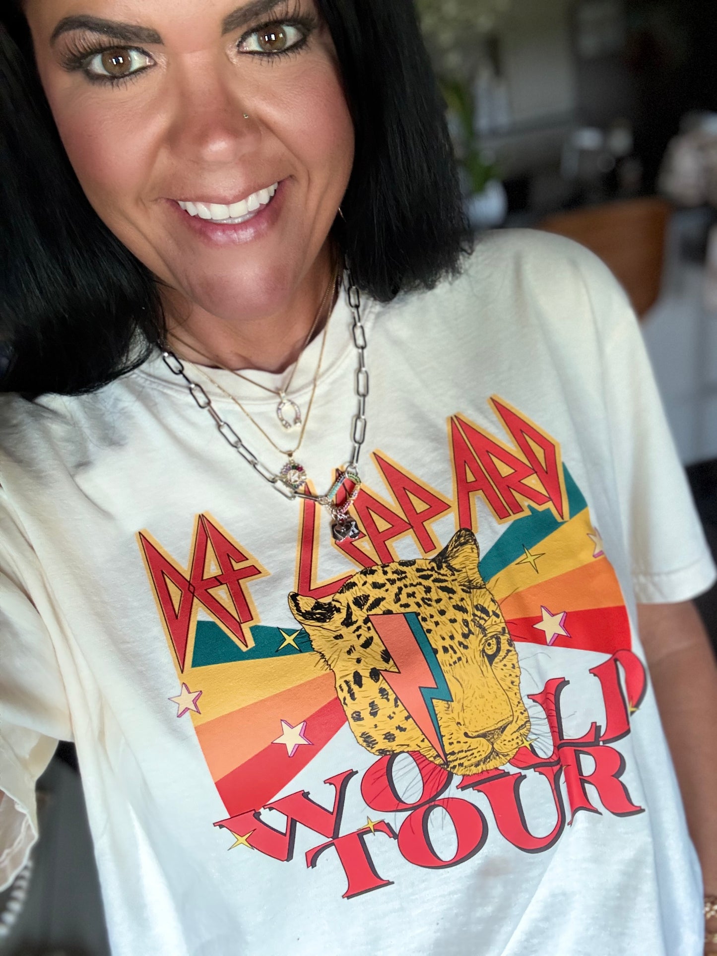 DEF LEPPARD WORLD TOUR TEE