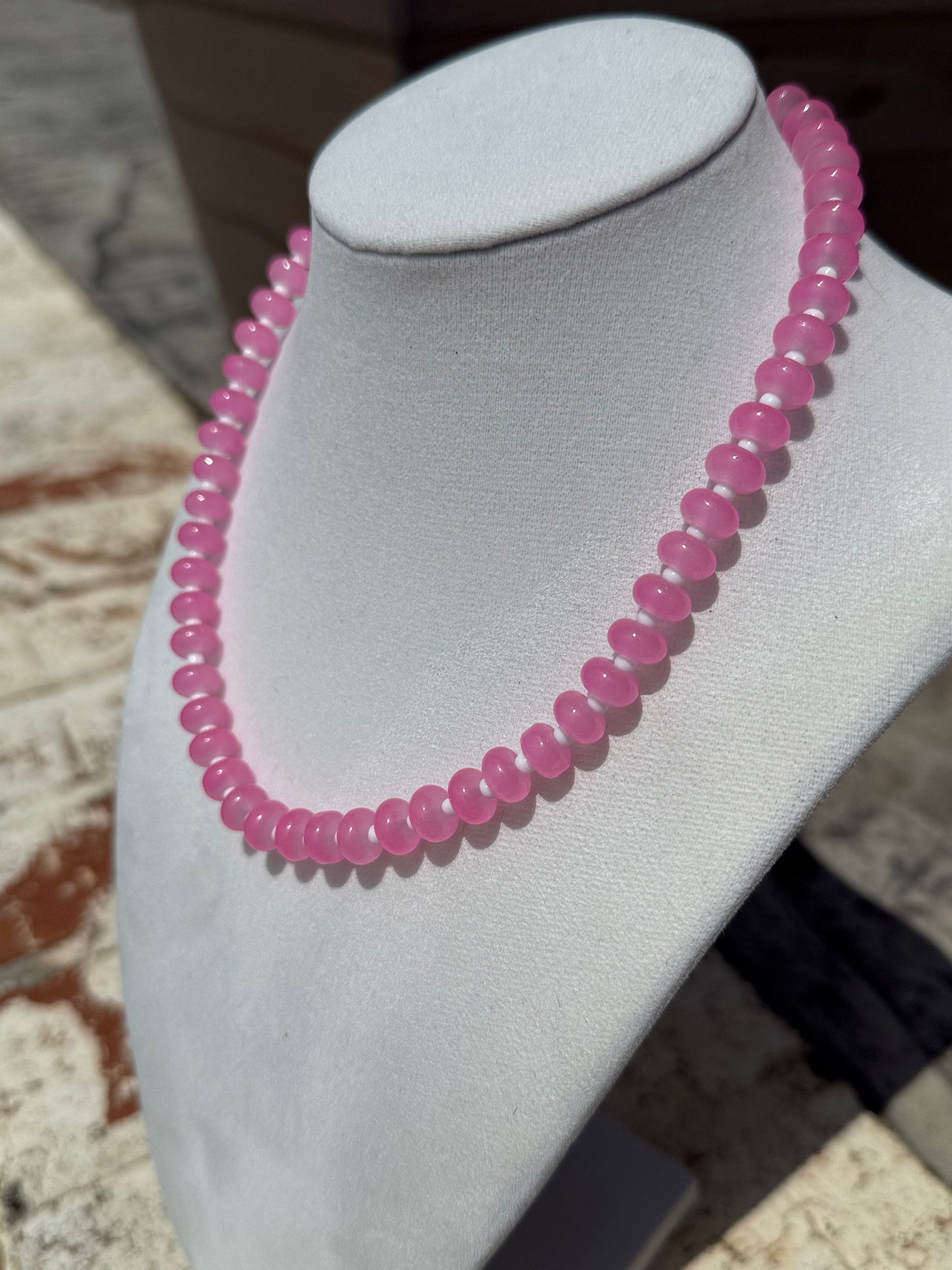 Girls Girl Pink Necklace