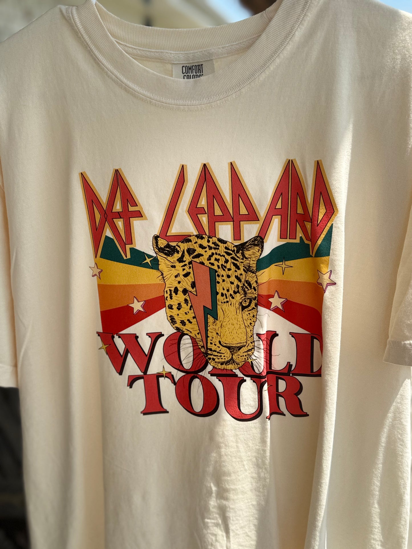 DEF LEPPARD WORLD TOUR TEE