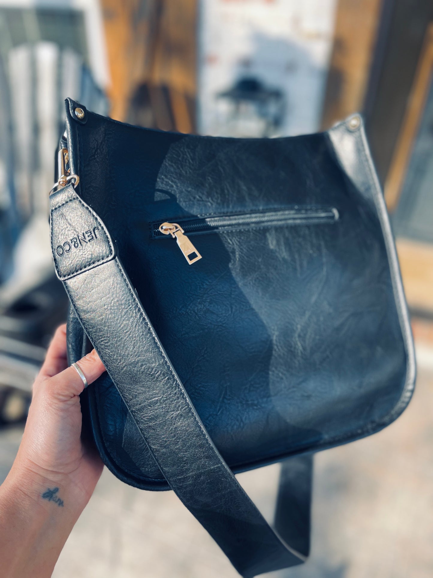 Bet Me Money Sherpa Handbag