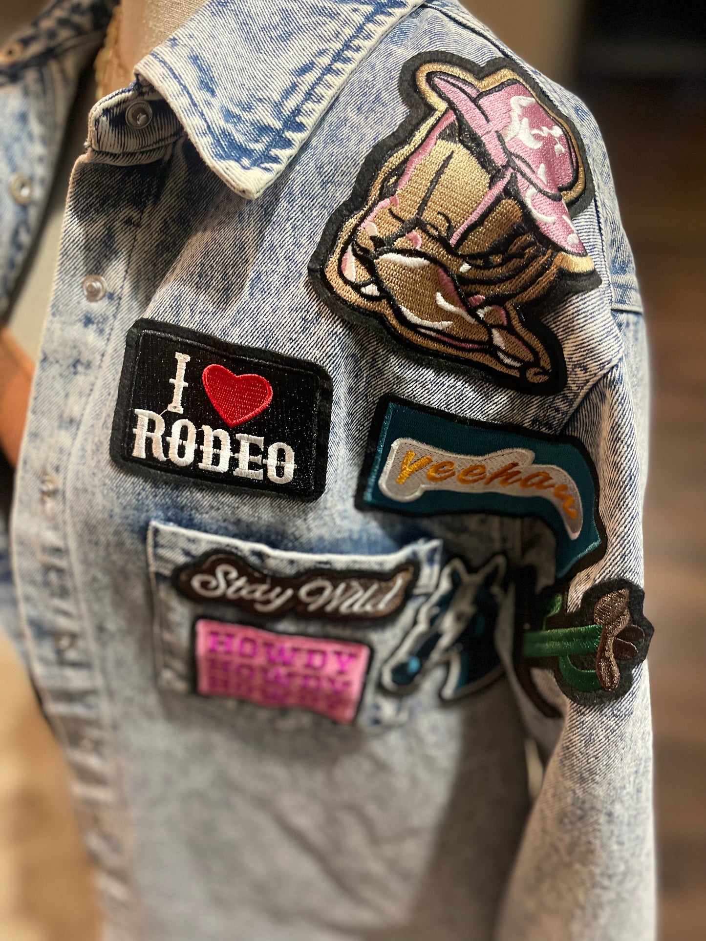 Stay Wild Denim Jacket