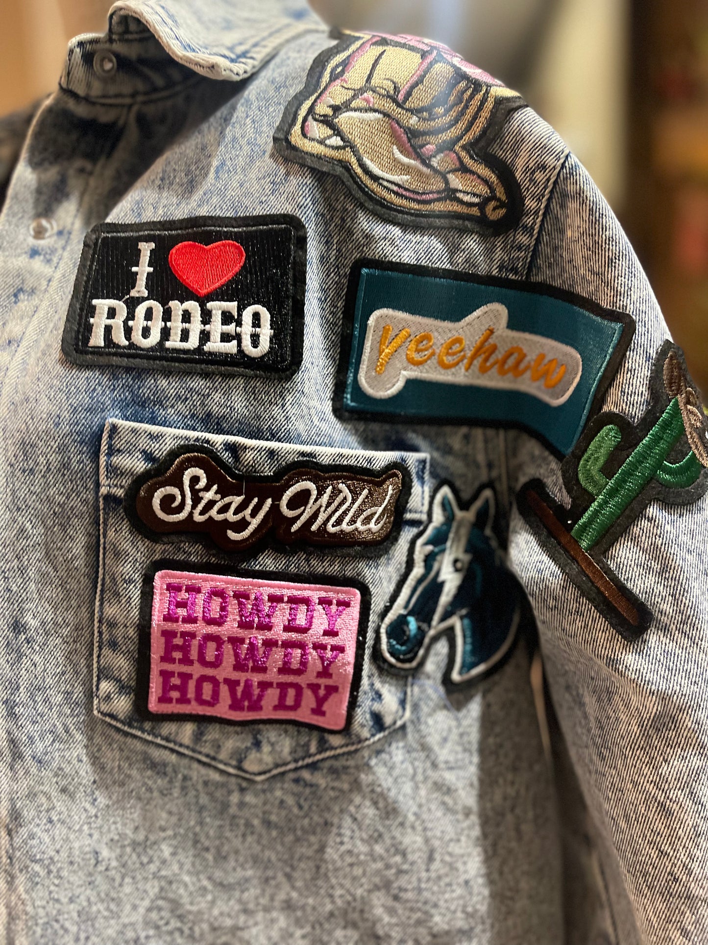 Stay Wild Denim Jacket