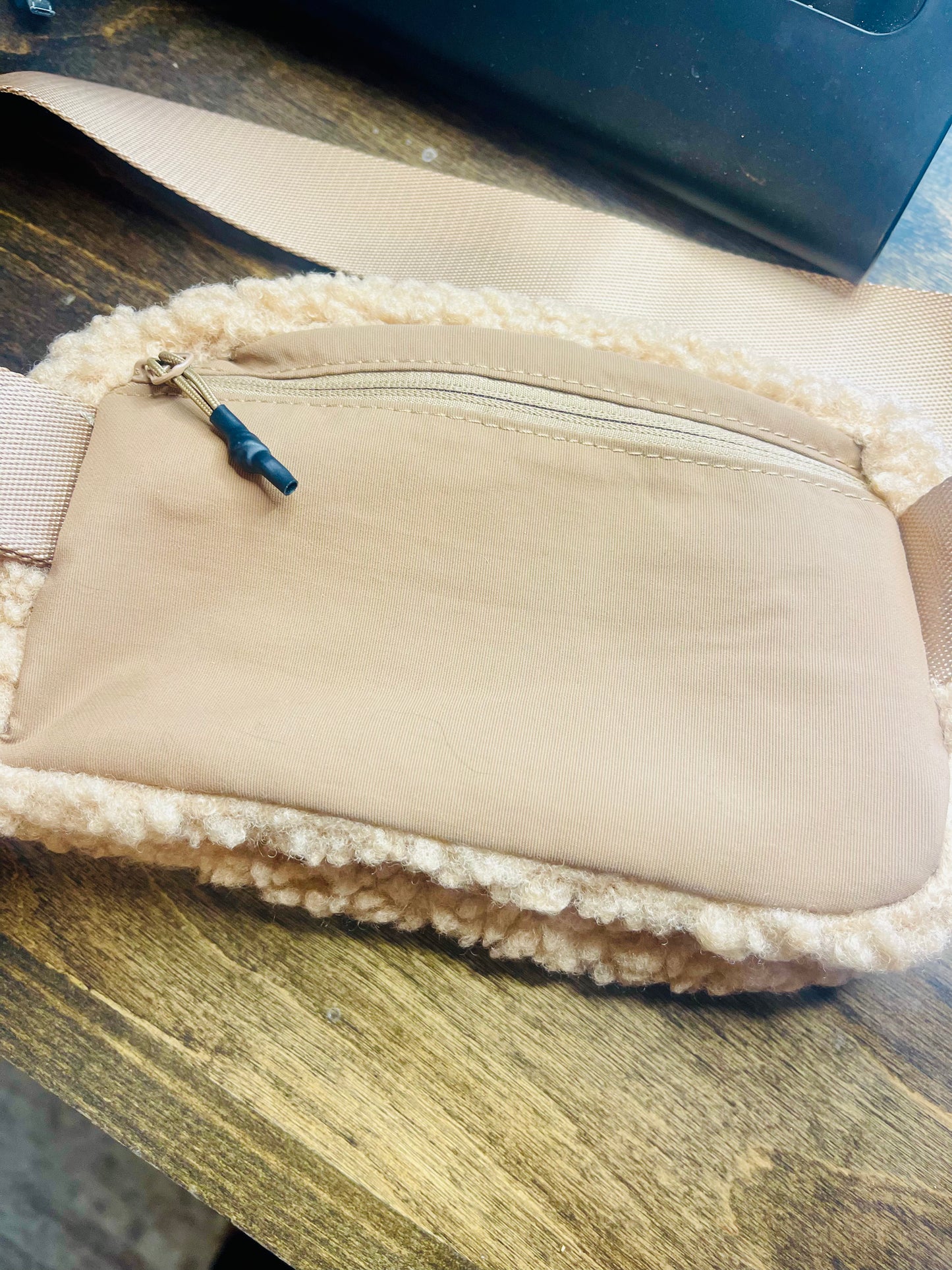 Nina Sherpa Fleece Fanny/Crossbody