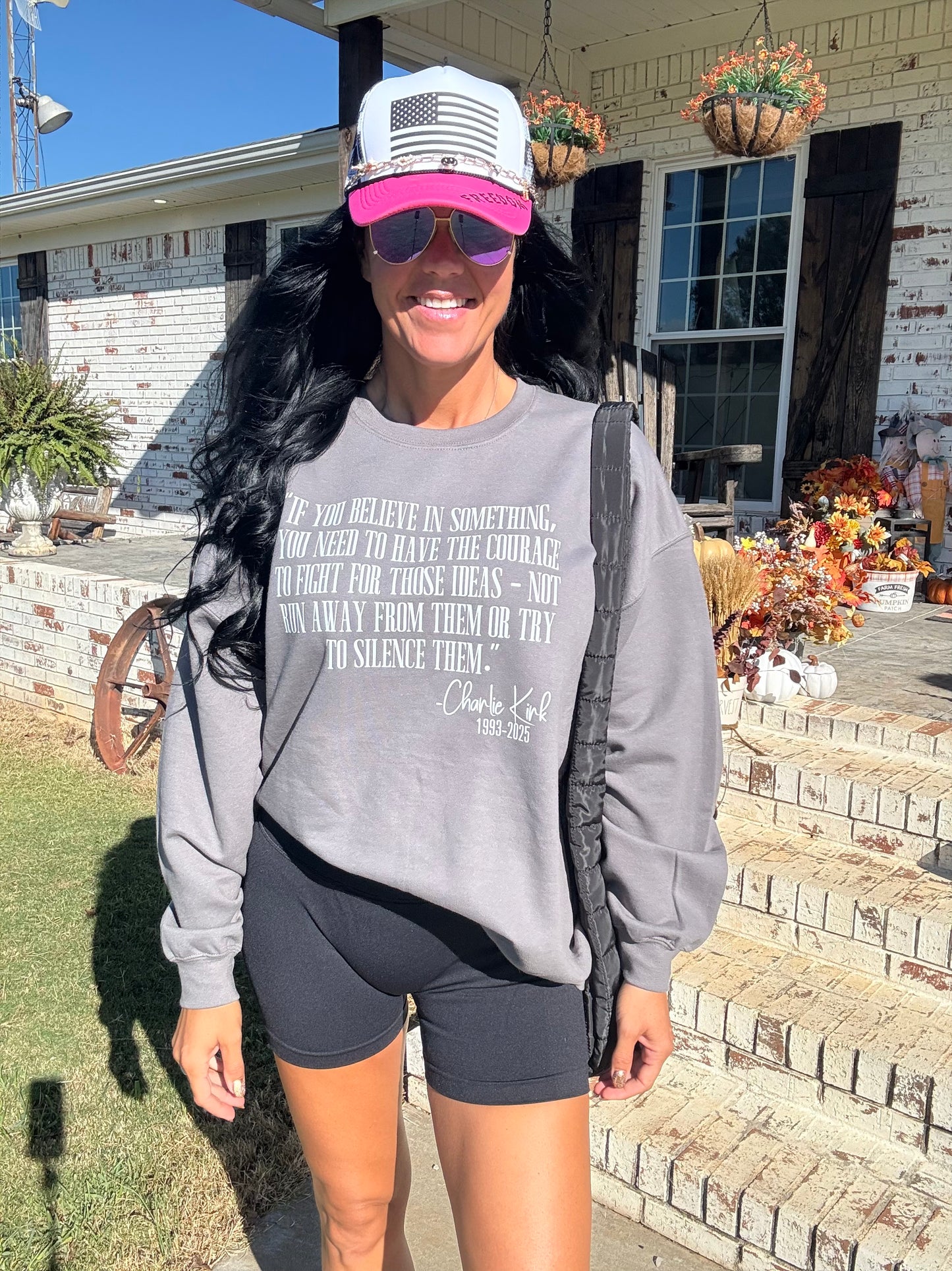 Courage To Fight Sweatshirt