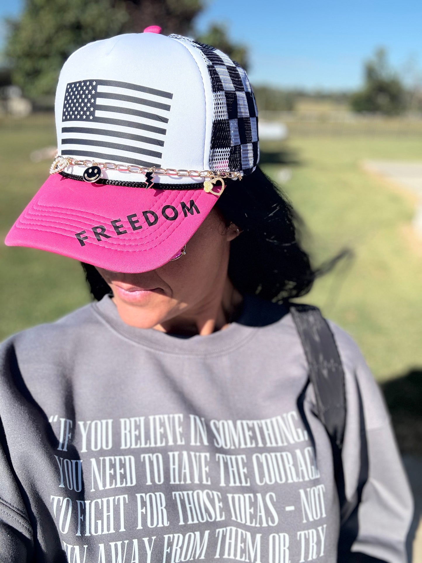 "I AM CHARLIE" Trucker Hat