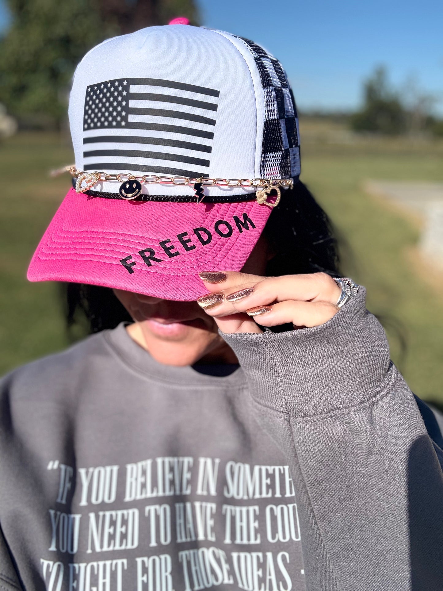 "I AM CHARLIE" Trucker Hat