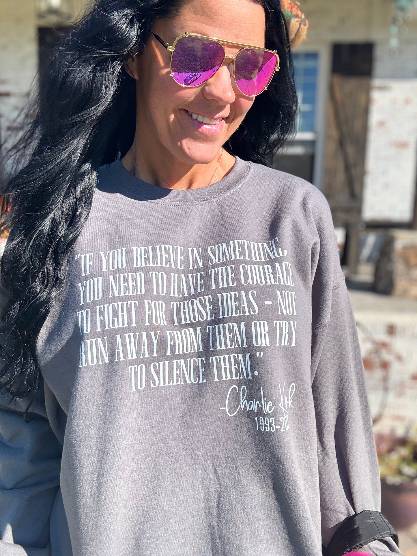 Courage To Fight Sweatshirt
