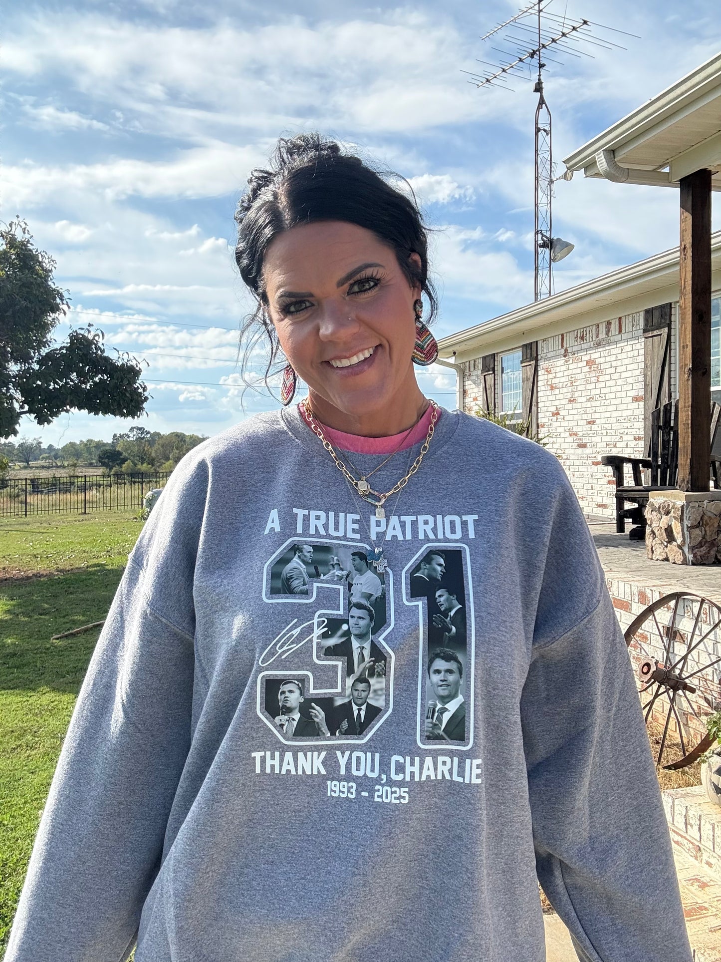 A TRUE PATRIOT SWEATSHIRT
