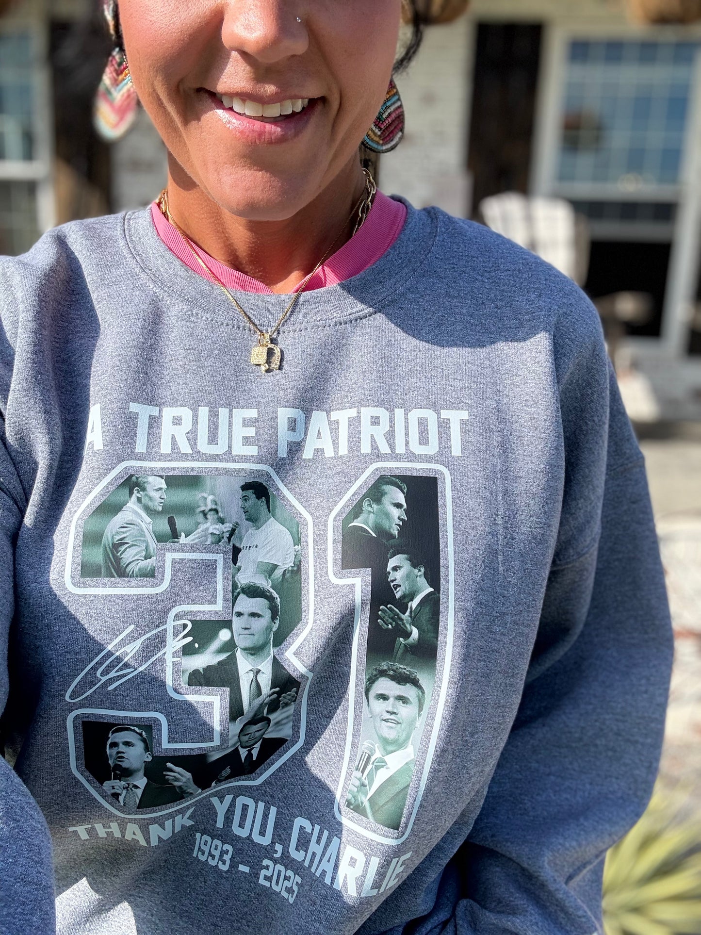 A TRUE PATRIOT SWEATSHIRT
