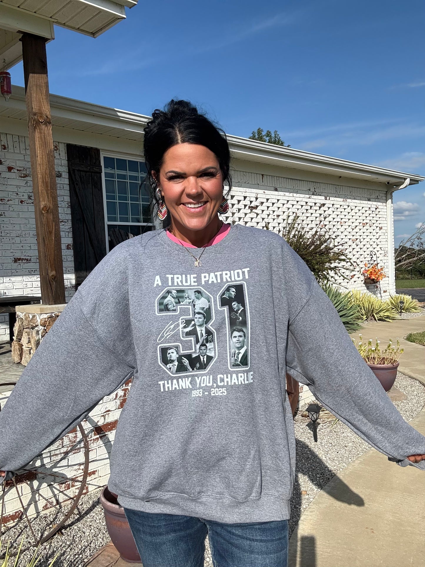 A TRUE PATRIOT SWEATSHIRT