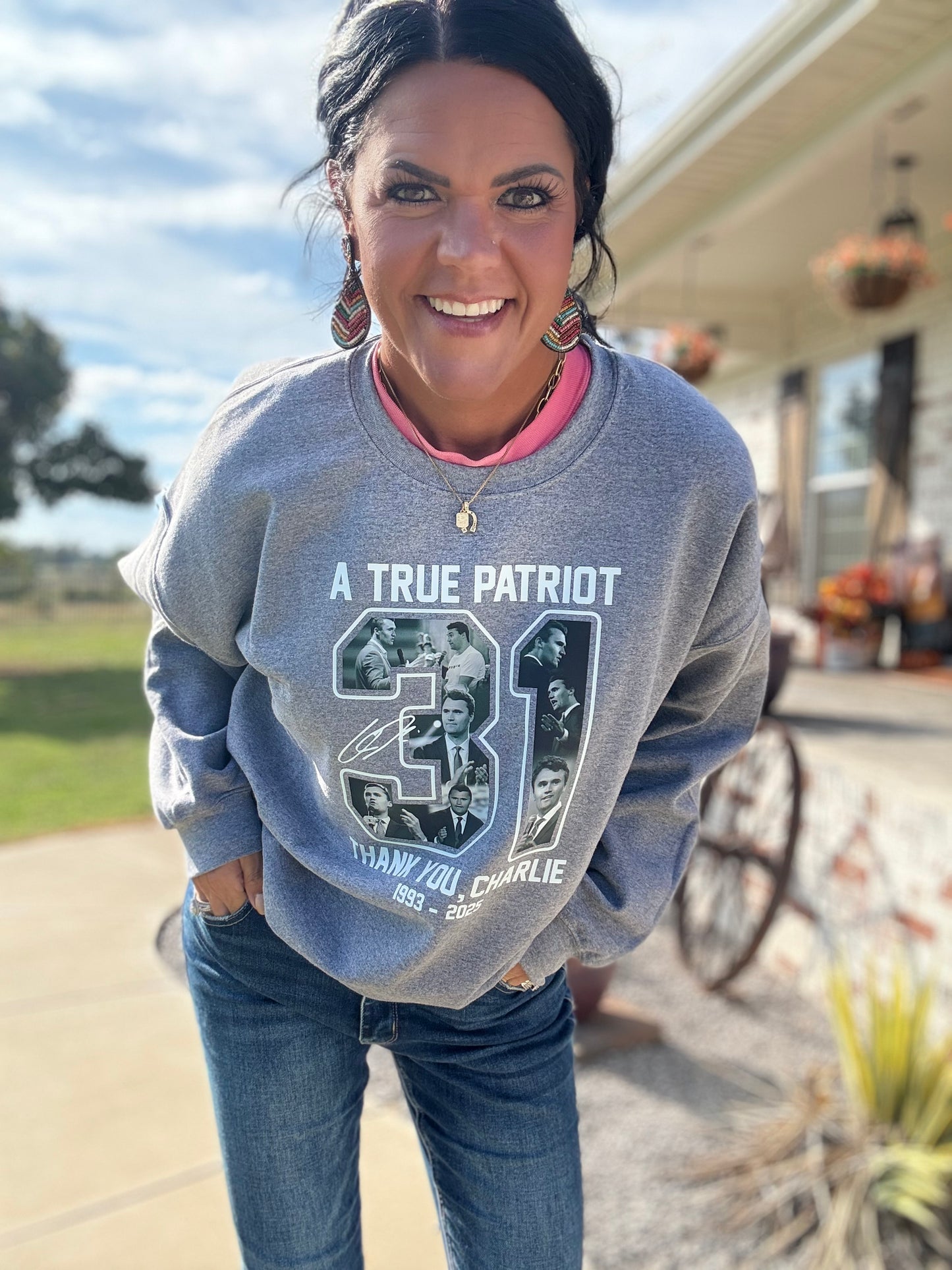 A TRUE PATRIOT SWEATSHIRT