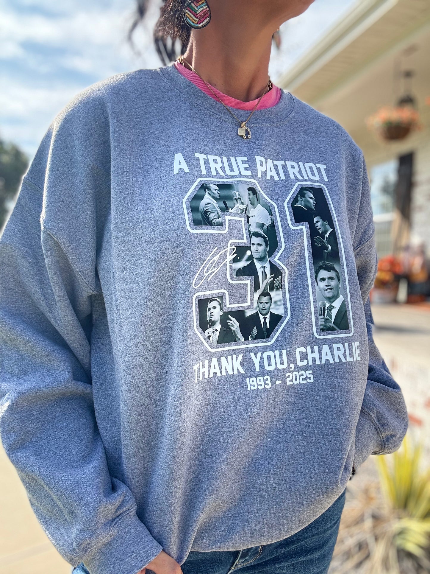 A TRUE PATRIOT SWEATSHIRT
