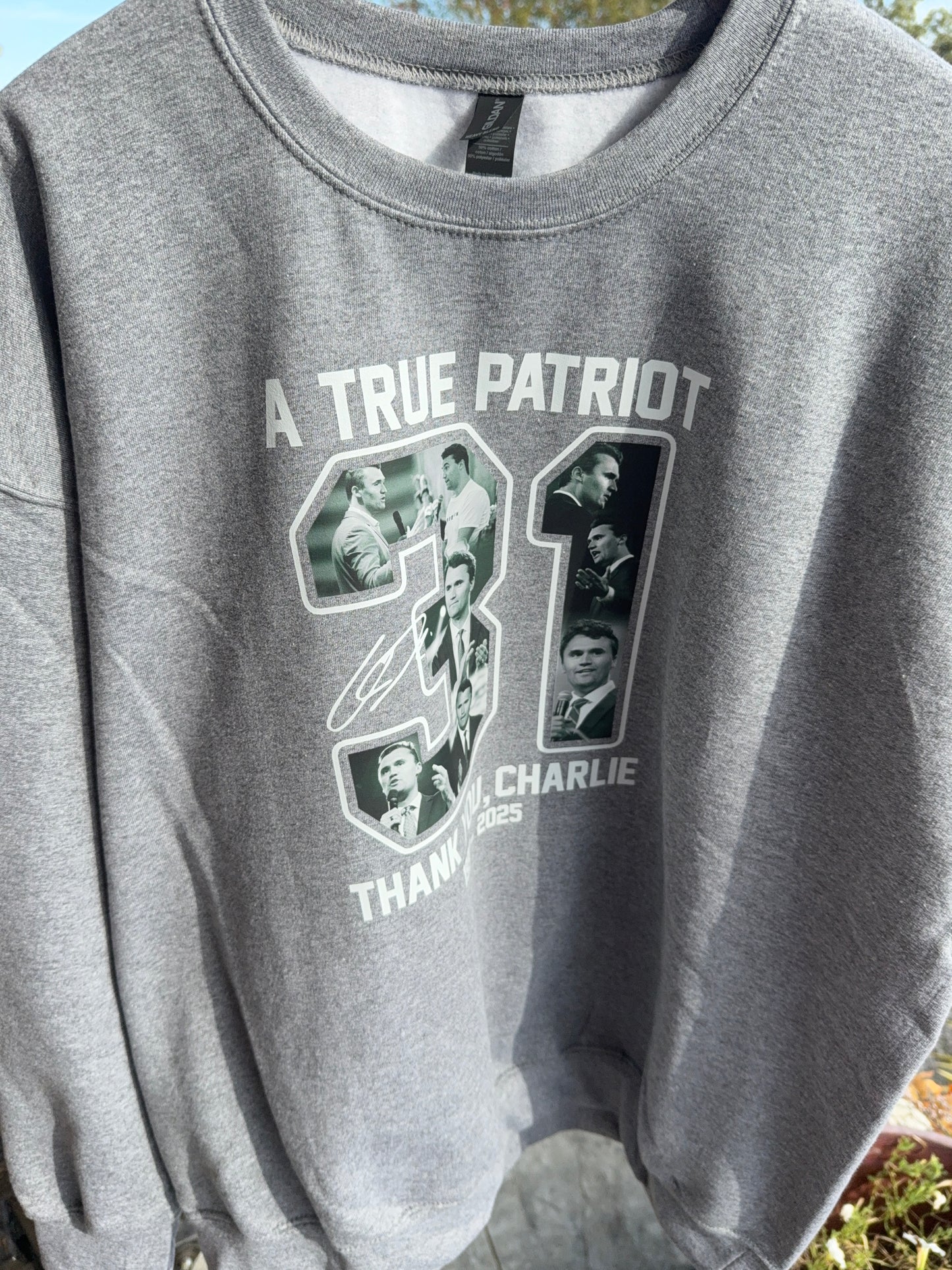 A TRUE PATRIOT SWEATSHIRT