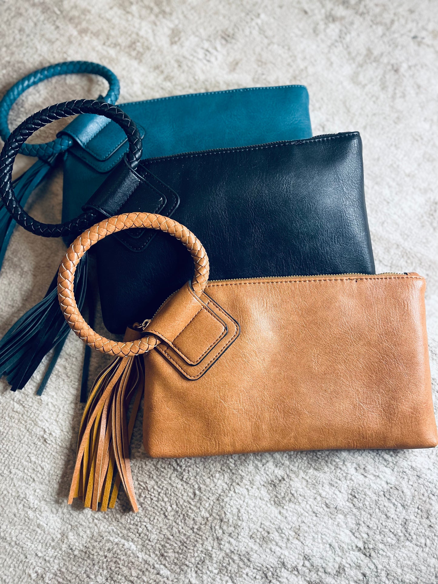 On-The-Go Fringe Clutch