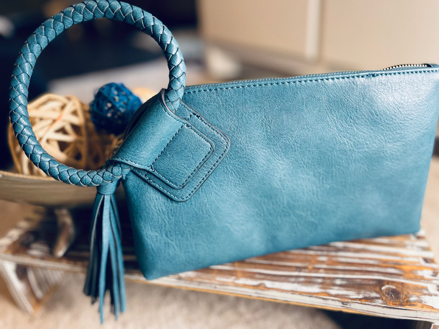On-The-Go Fringe Clutch
