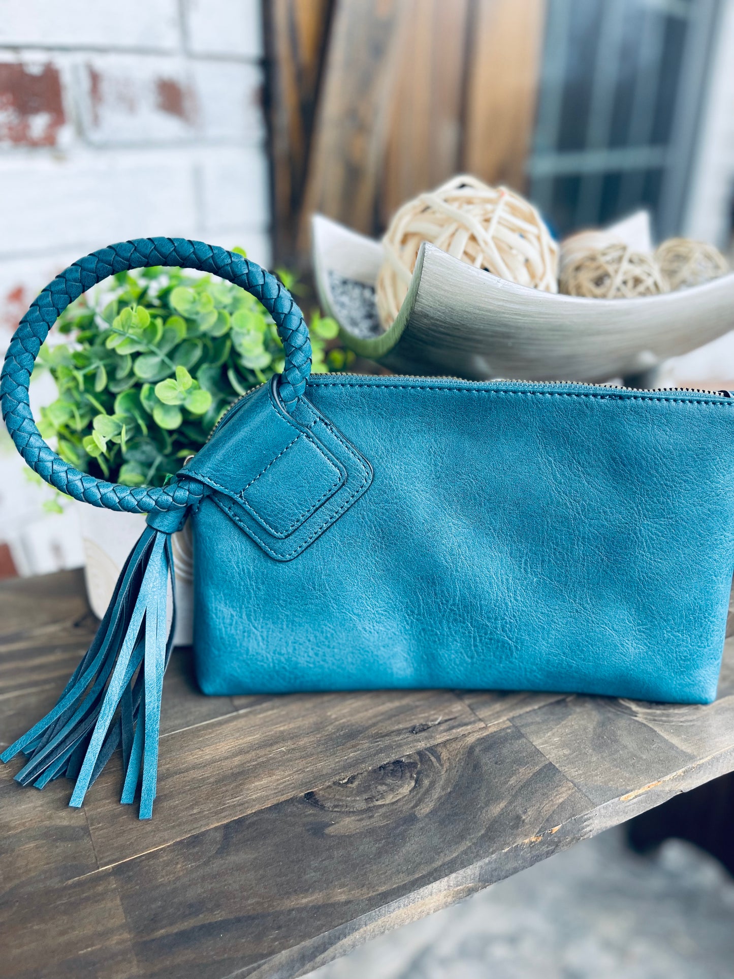 On-The-Go Fringe Clutch